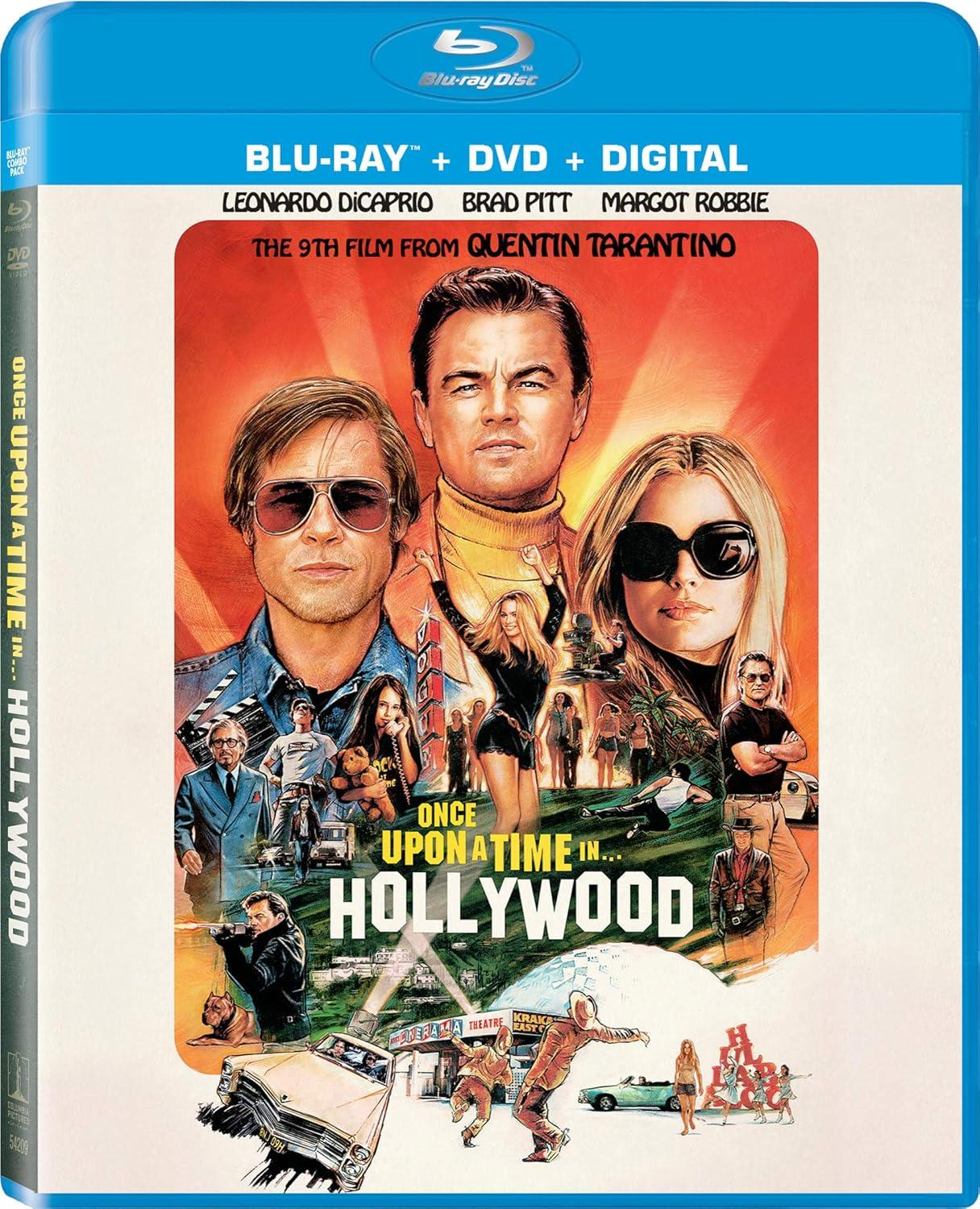 Once Upon a Time in Hollywood Blu-ray DVD Combo