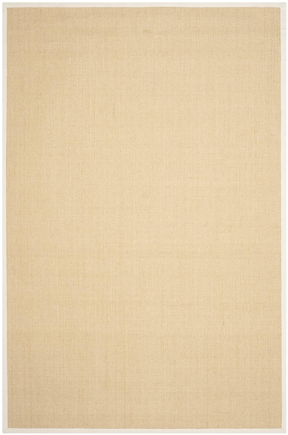 Natural Fiber NF441 Power Loomed Indoor Area Rug - Maize/Wheat - 9'x12' - Safavieh