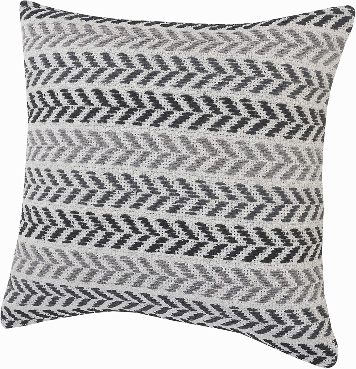 Eva Geometric Cotton Throw Pillow