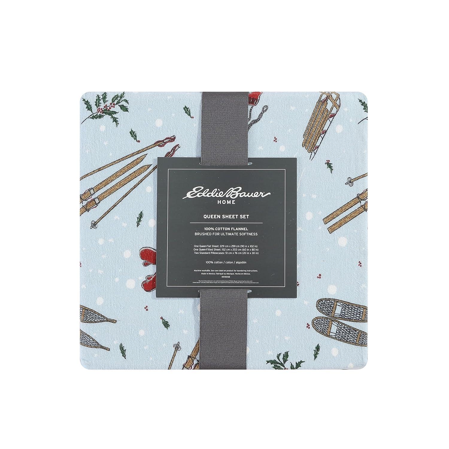 Eddie Bauer Eddie Bauer Cozy Cotton Flannel Sheet Sets