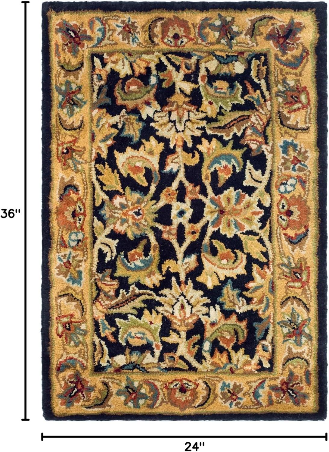 Classic CL758 Hand Tufted Accent Rug - Ivory/Ivory - 2'x3' - Safavieh.