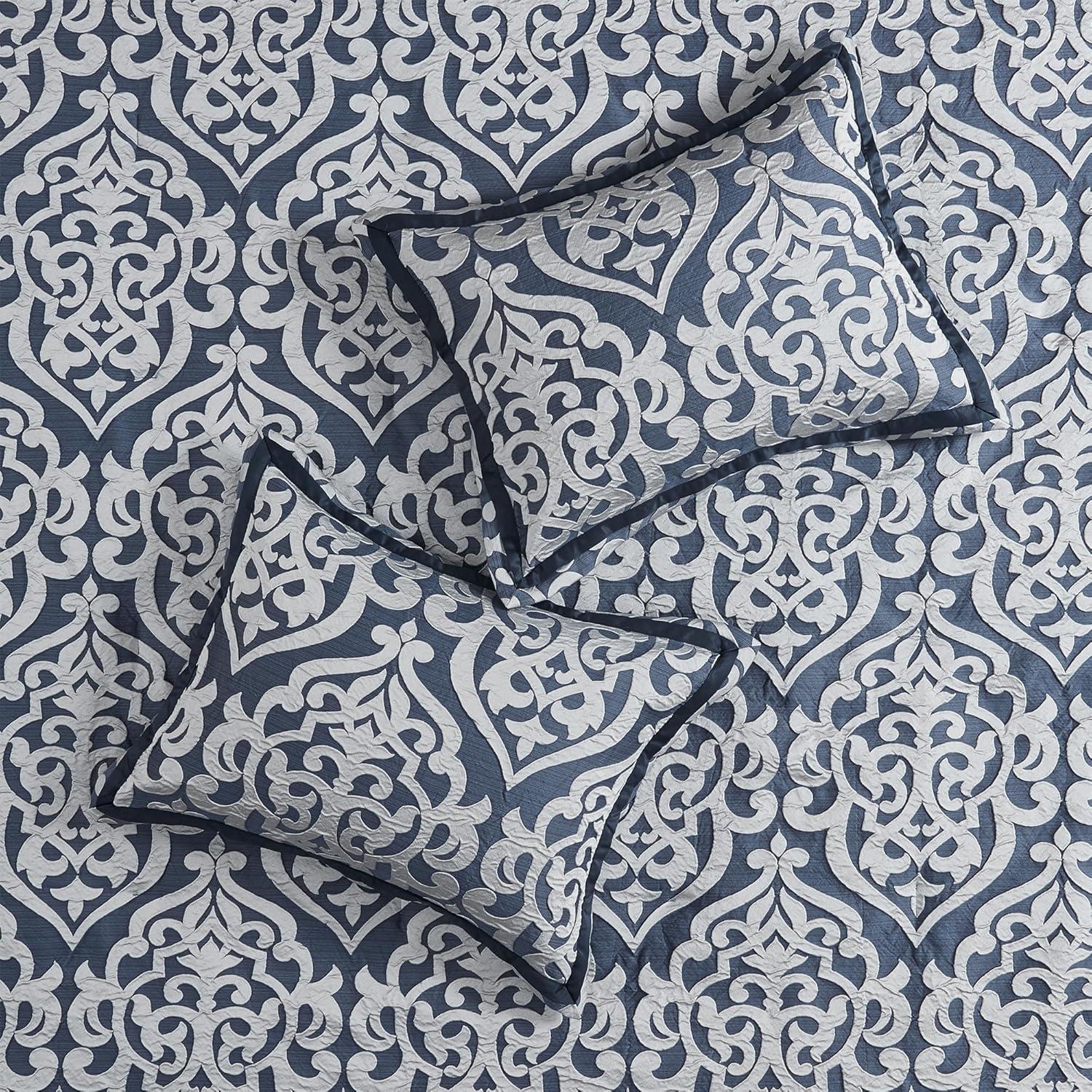 Madison Park Odette Jacquard 8 Piece Comforter Set