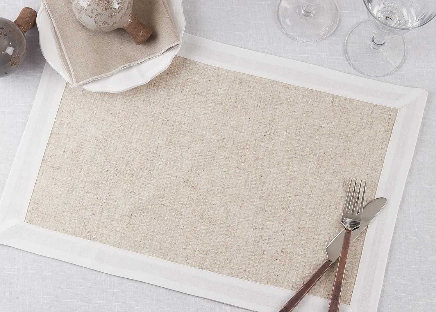 Polyester No Pattern Rectangle Placemat