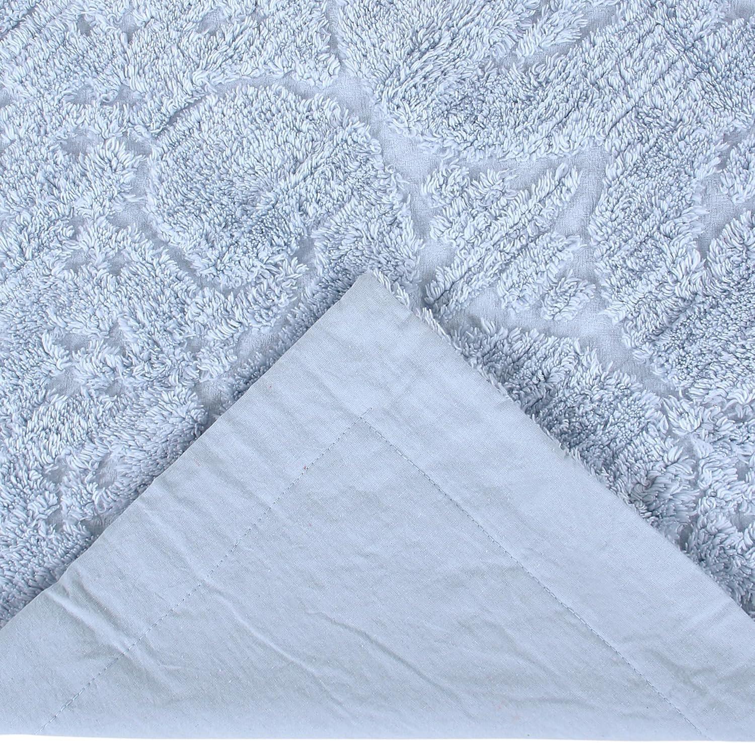 Ashton 100% Cotton Floral Medallion Tufted  Pillow Shams