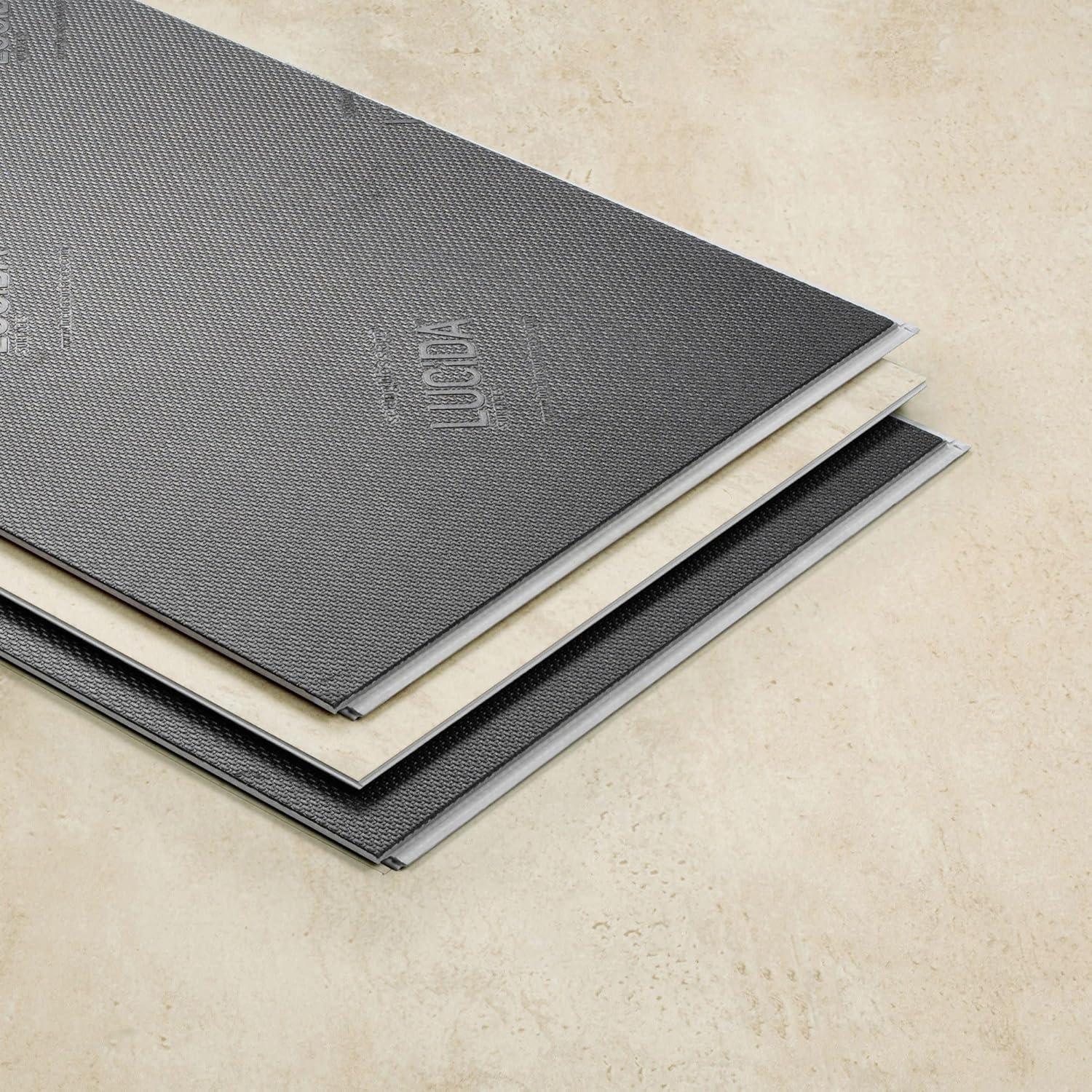 Lucida USA MaxCore Terra 22mil x 12" W x 24" L Click Lock Vinyl Tile Flooring