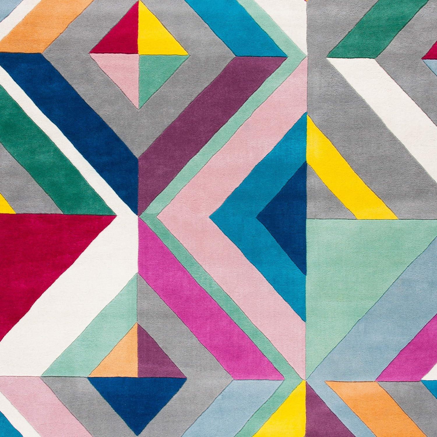 Fifth Avenue FTV112 Hand Tufted Area Rug - Grey/Multi - 4'x6' - Safavieh.