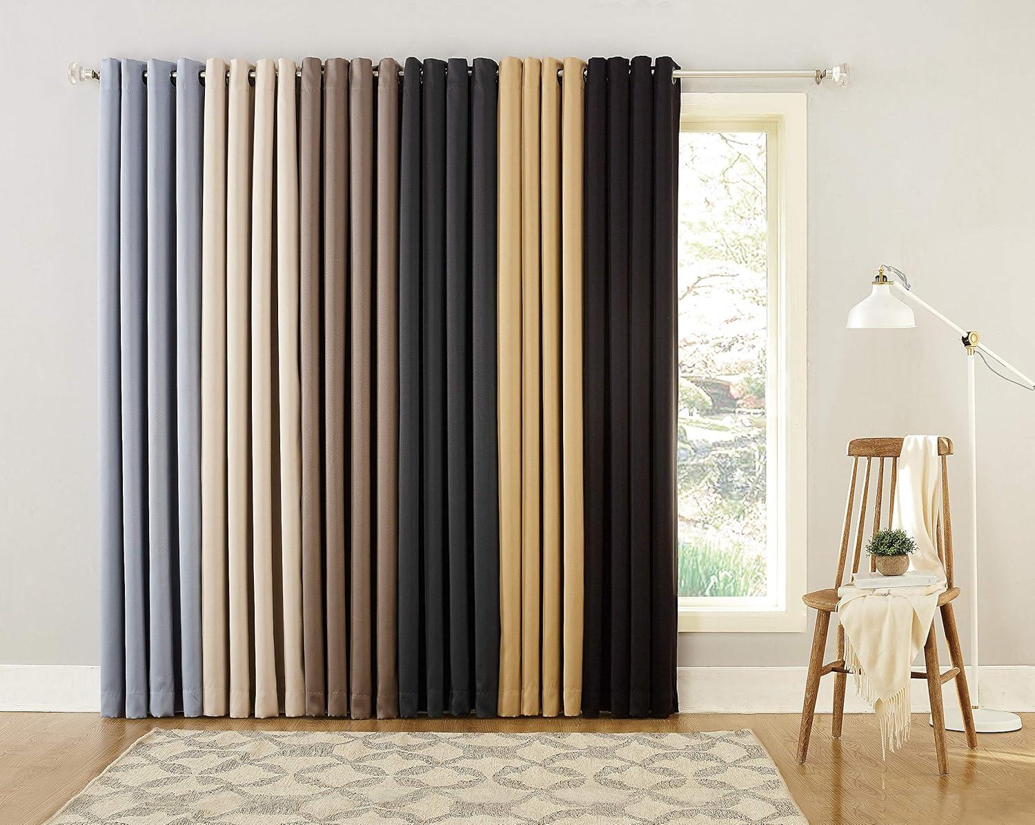 Sun Zero Oslo Theater Grade Extreme 100% Blackout Grommet Curtain Panel