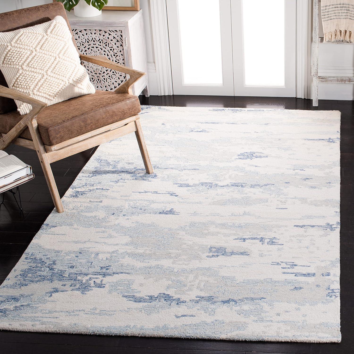 Hand Tufted Wool Abstract Rug