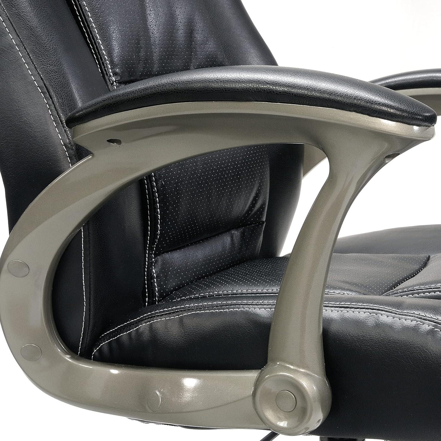 Leather Office Chair with Headrest