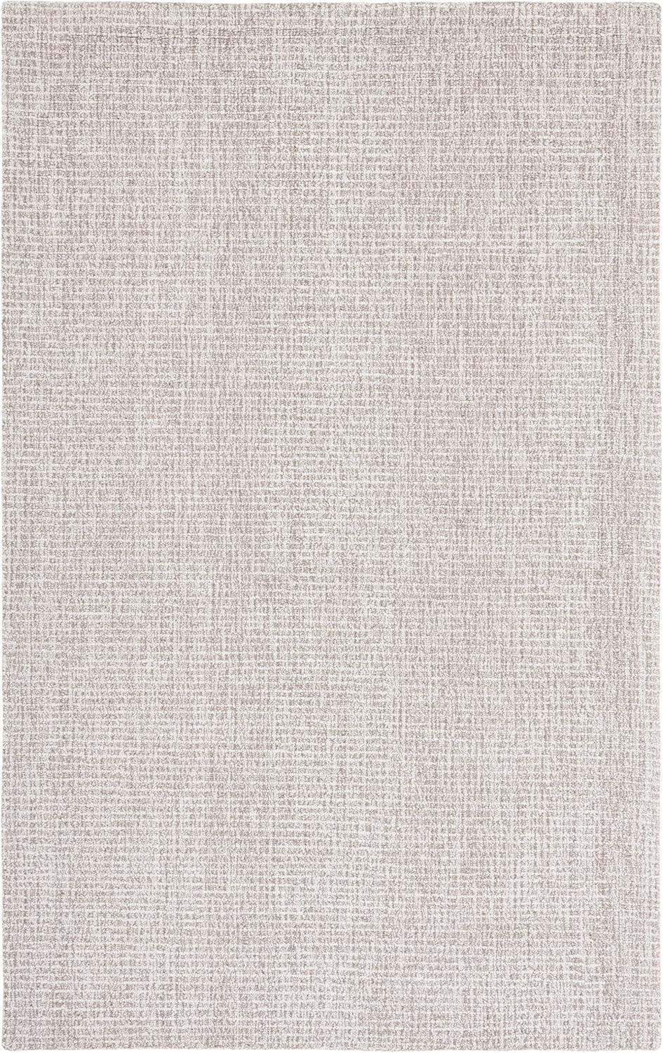 Abstract ABT468 Handmade Indoor Area Rug - Ivory/Gray - 4'x6' - Safavieh