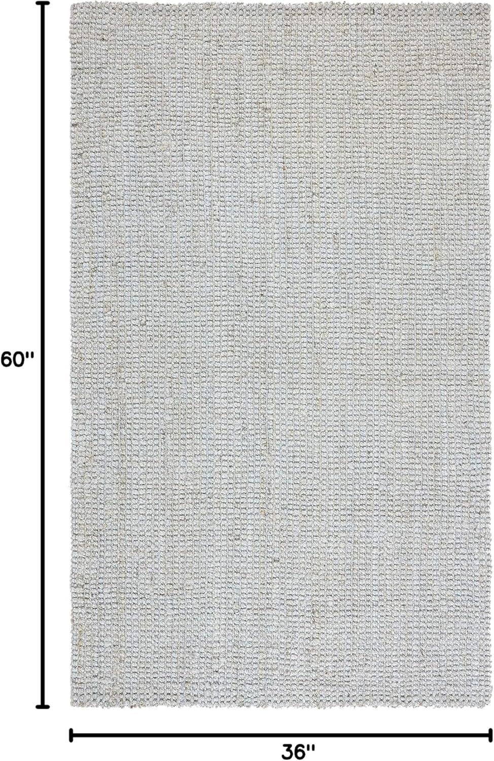 Natural Fiber NF730 Hand Woven Area Rug - Grey - 3'x5' - Safavieh.