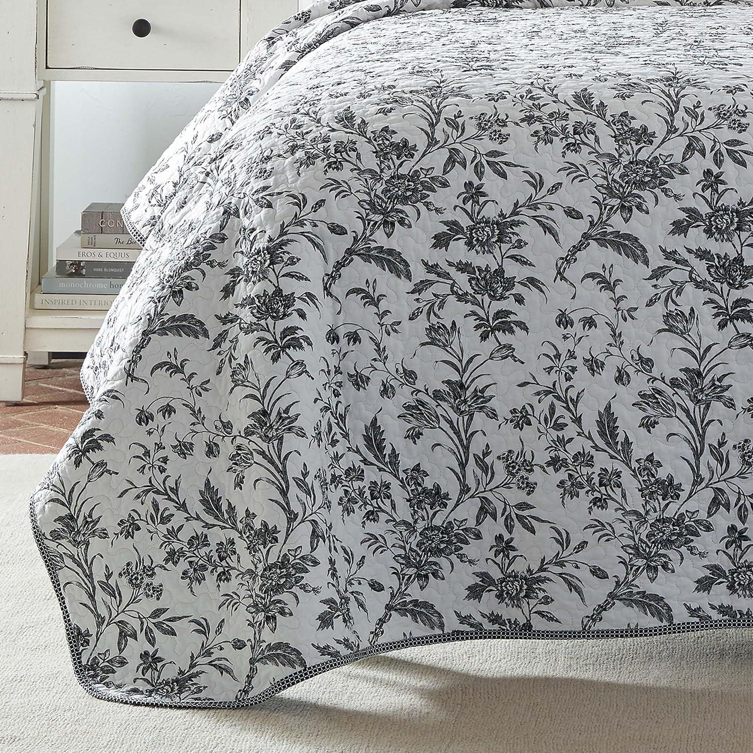 Laura Ashley Amberley Reversible Cotton Quilt Set