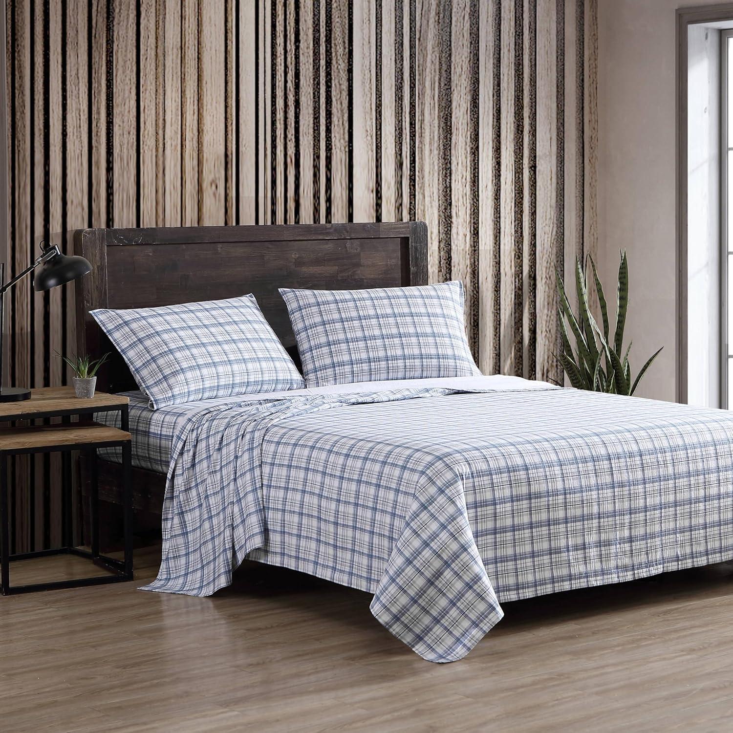 Patterned Flannel Sheet Set - Eddie Bauer