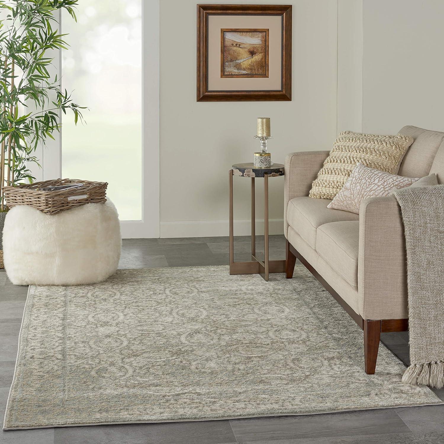 Nourison Euphoria Grey Area Rug EUP05