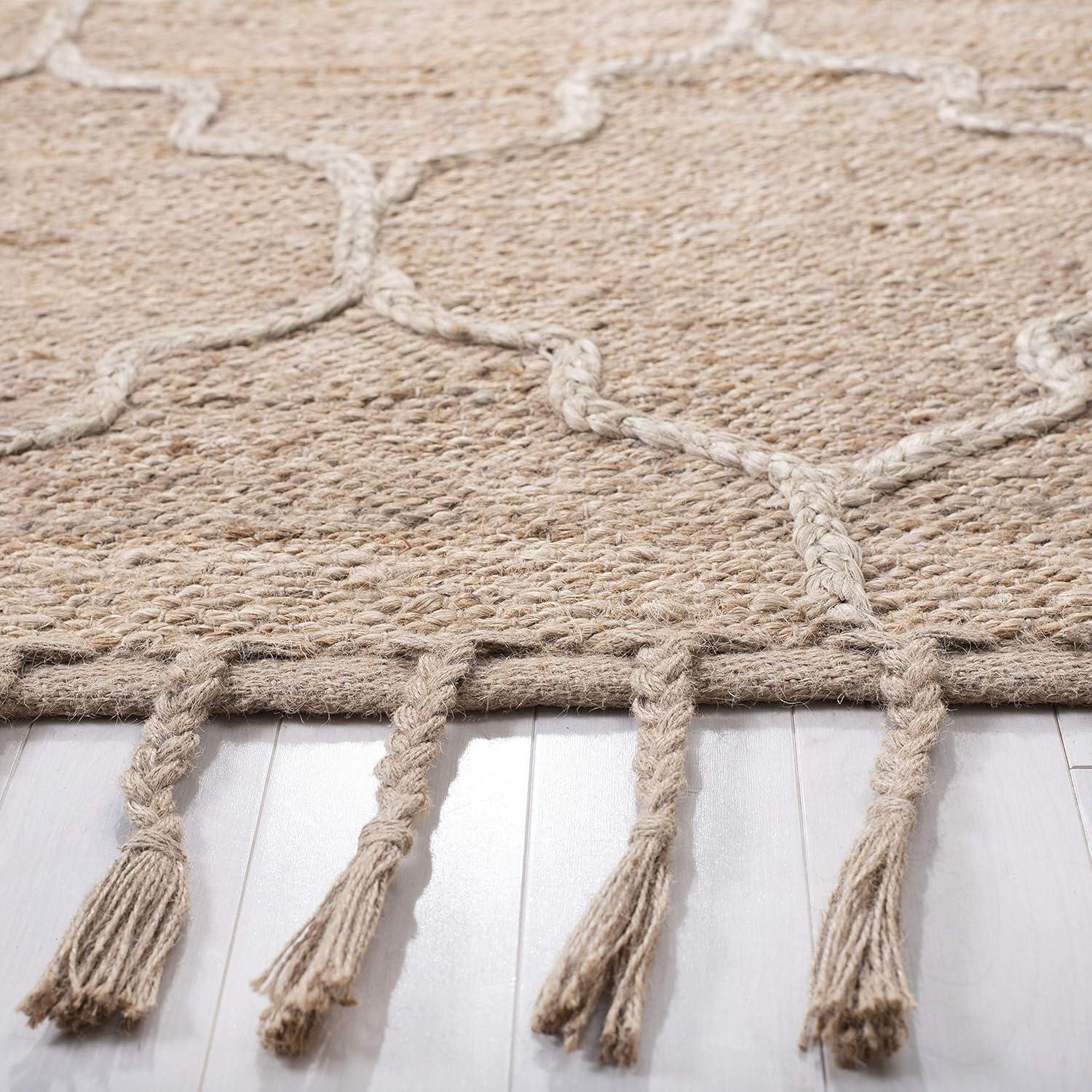 Natural Fiber NF106 Hand Woven Area Rug - Natural - 5'x8' - Safavieh.