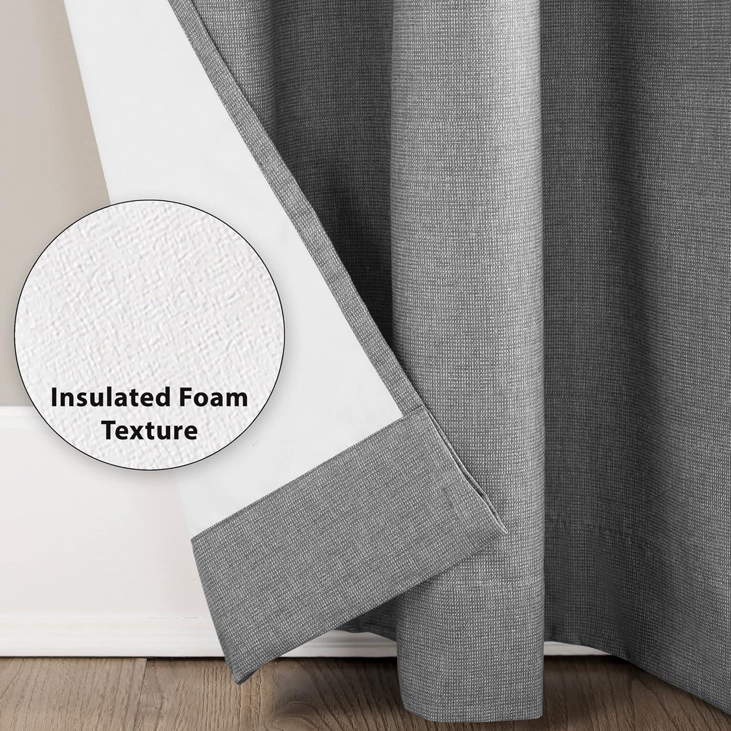 Sun Zero Blackout Duran Thermal Insulated Grommet Curtain Panel