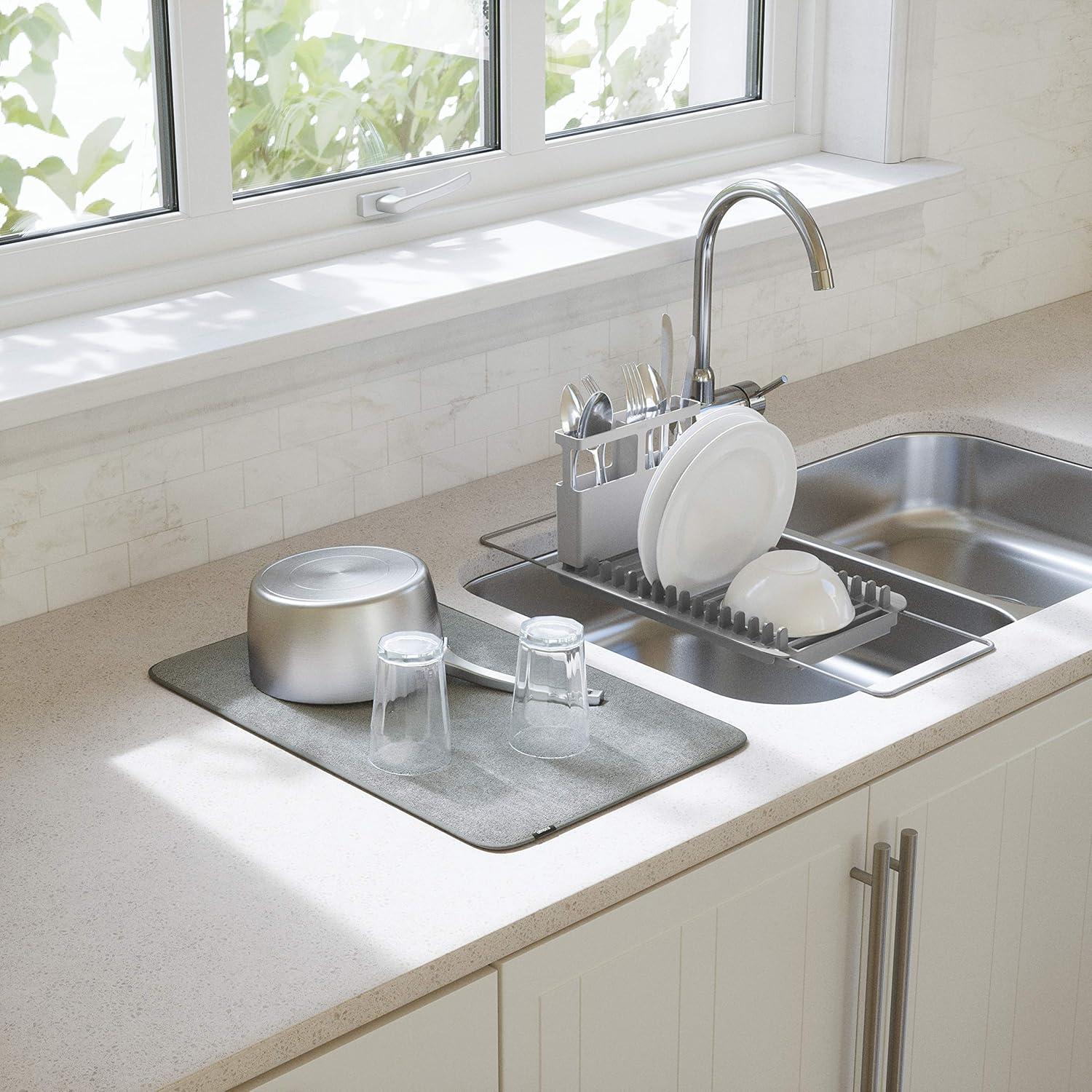 Adjustable Over The Sink Dish Rack