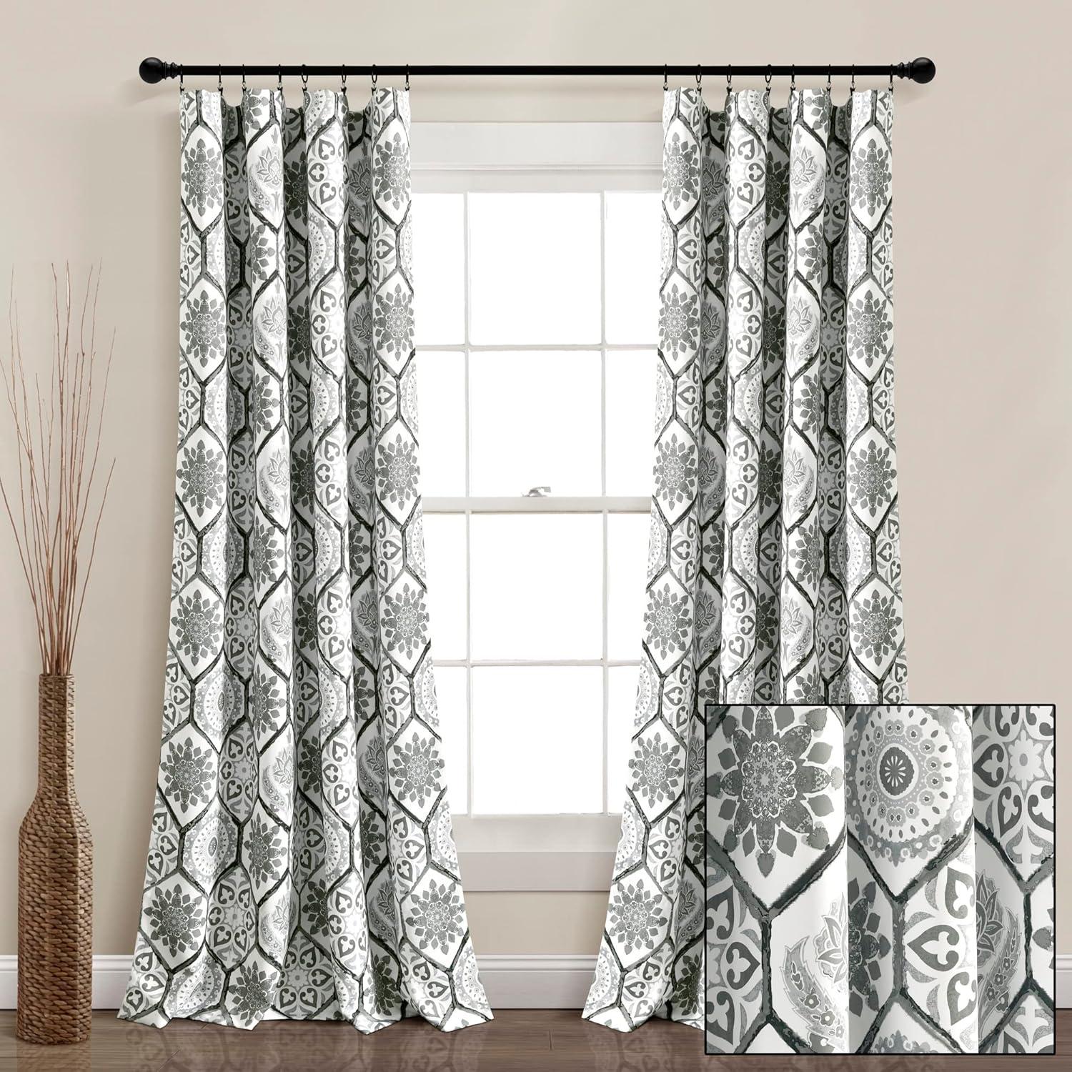 Marvel Polyester Room Darkening Curtain Pair (Set of 2)