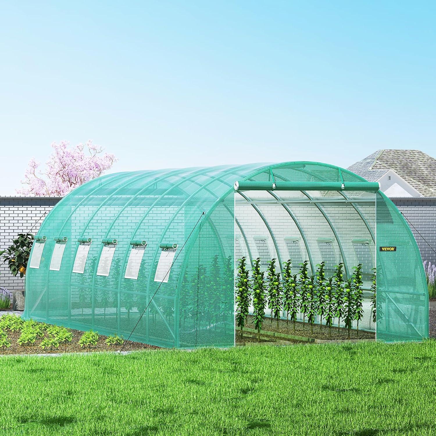 10' W x 20' D Greenhouse