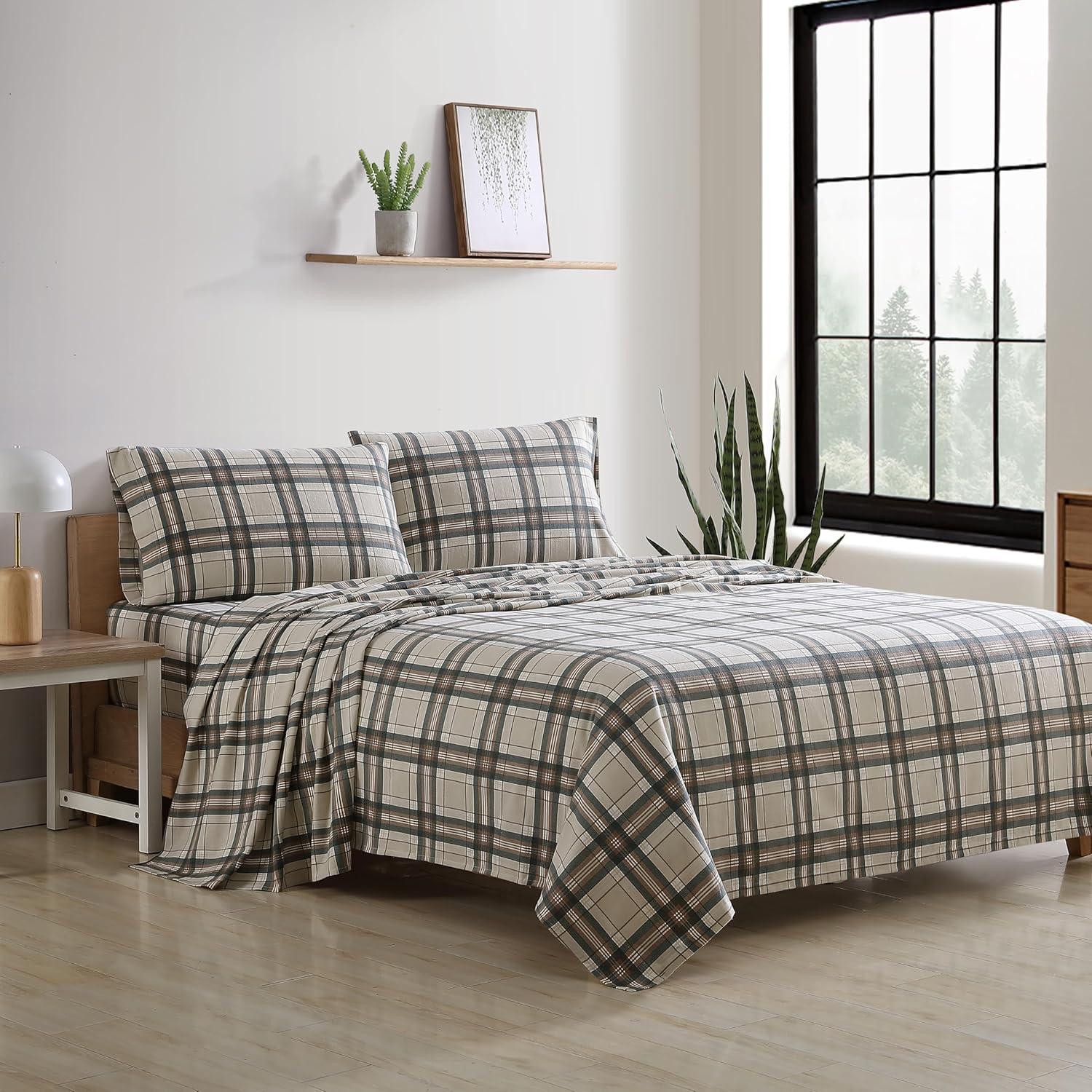 Eddie Bauer Eddie Bauer Cozy Cotton Flannel Sheet Sets