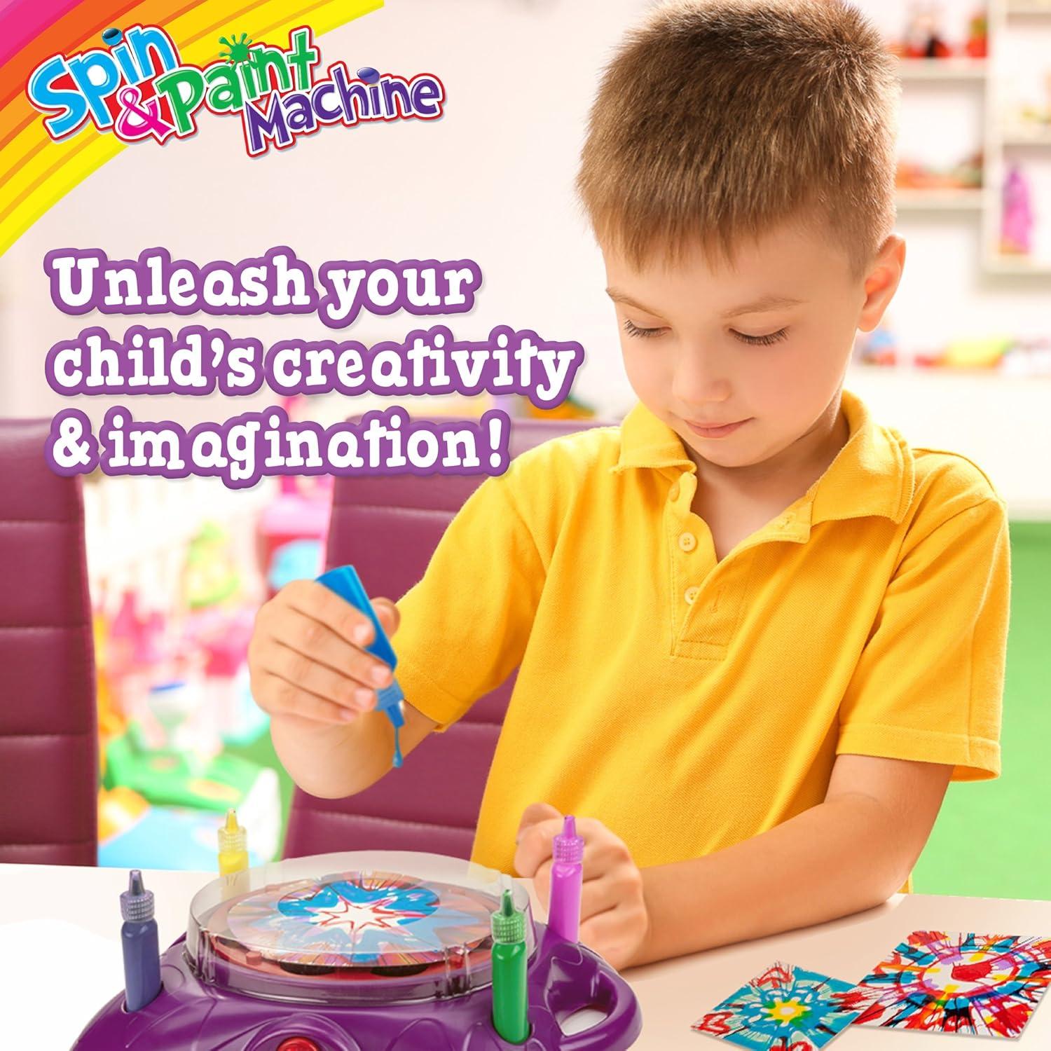 Creative Kids Spin & Paint Art Kit | Kids & Adults, 6+