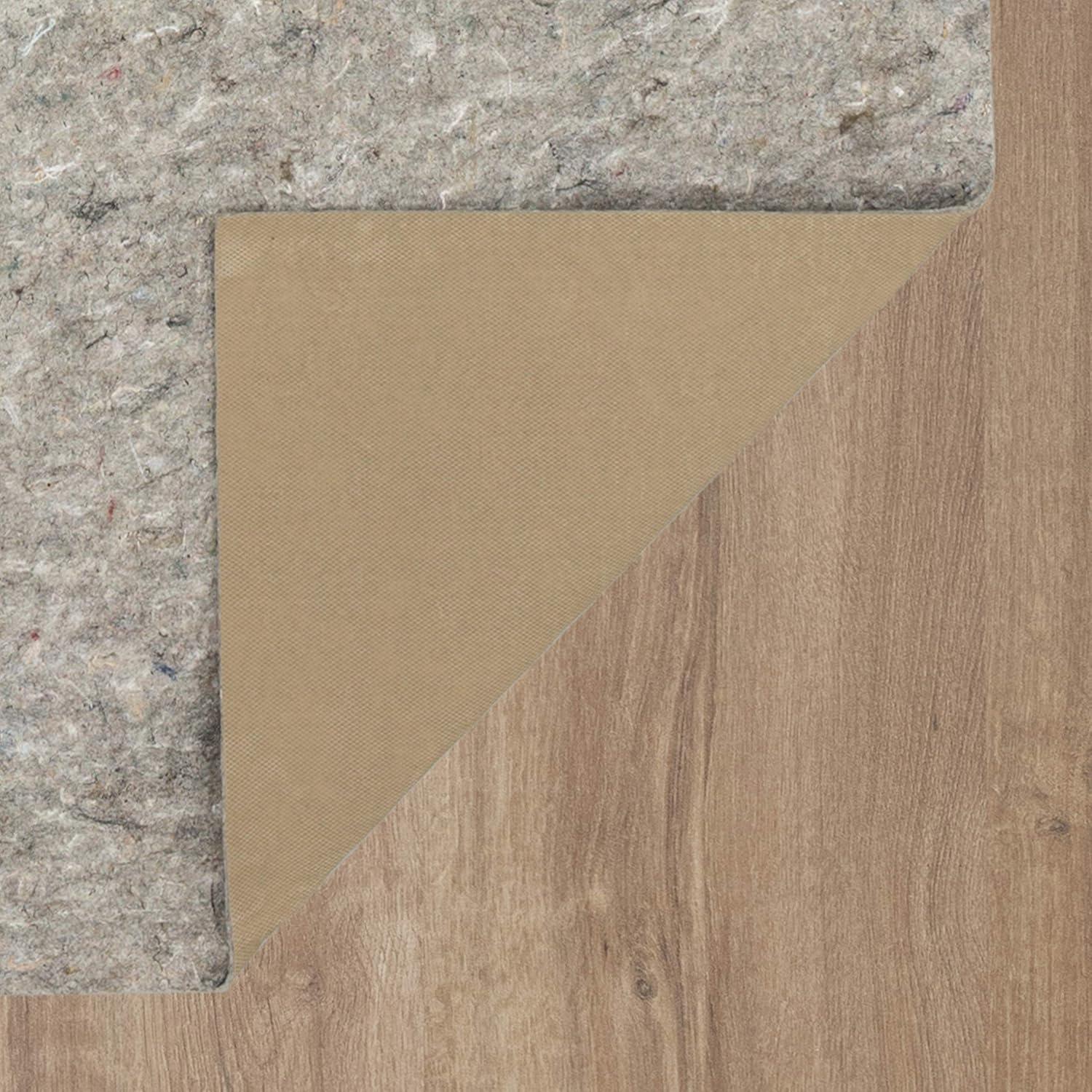 Mohawk 2'5"x8' Runner Premium Dual Surface Rug Pad Natural: Skid-Resistant, Gray, Rectangle, Polyester