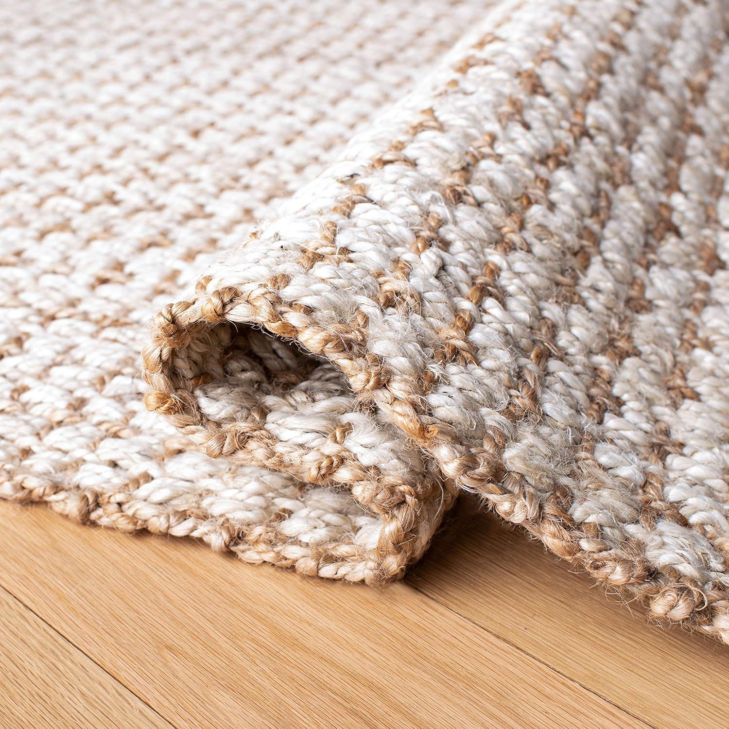 Natural Fiber NF186 Hand Loomed Area Rug - Ivory/Natural - 3'x5' - Safavieh.