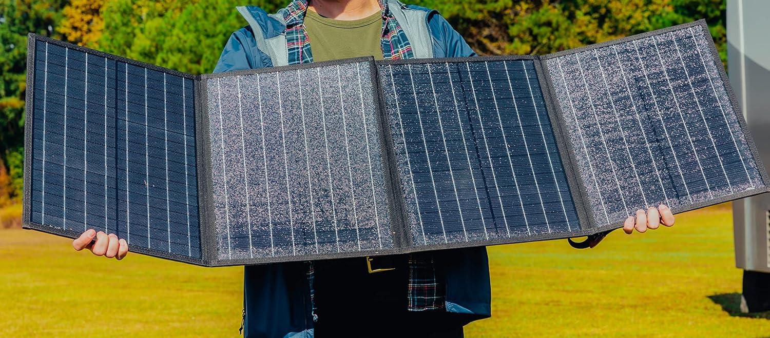 Southwire 53252K Estación de Energía Elite Serie 500 con Paquete de Panel Solar de 100W