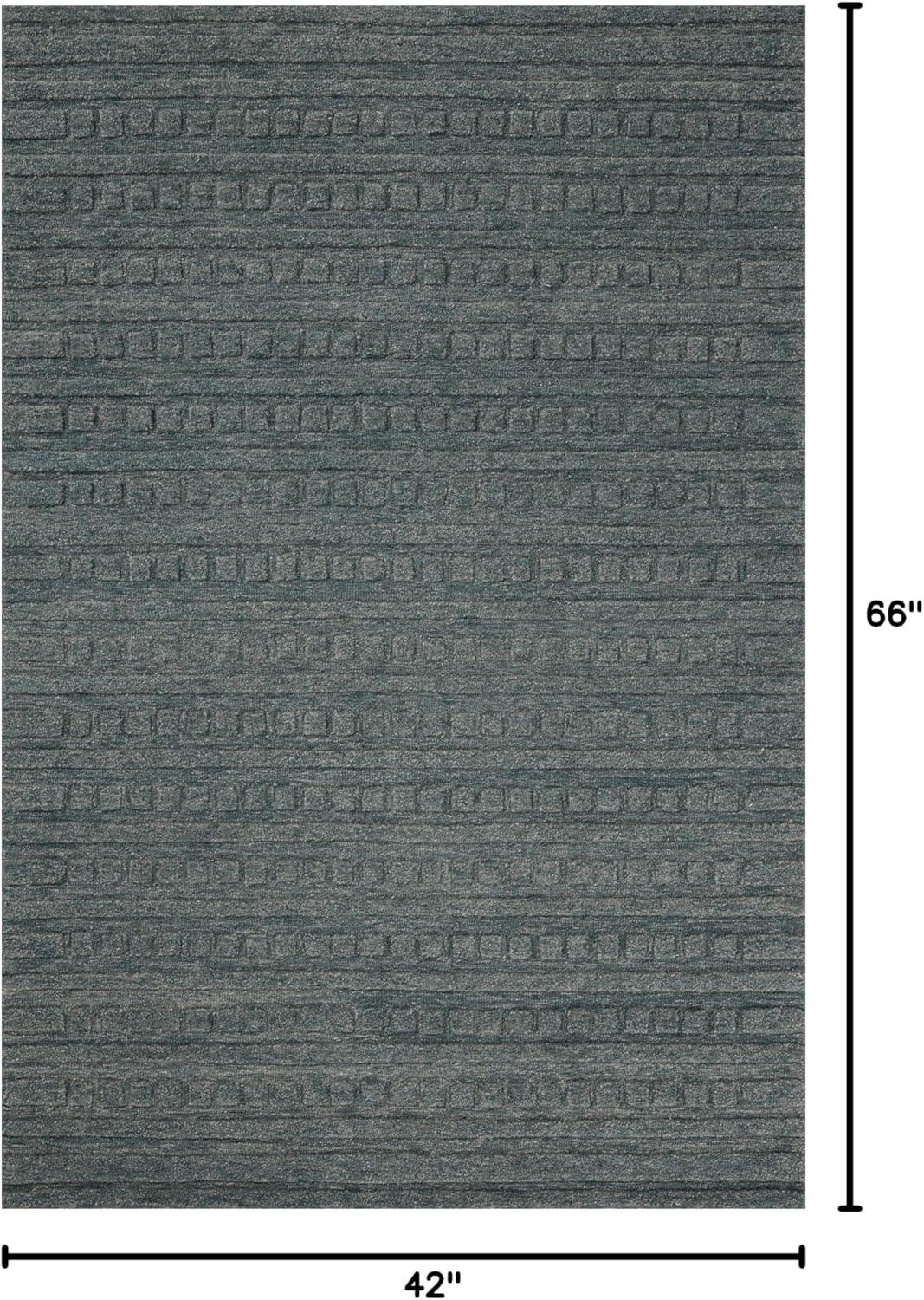 Chris Loves Julia x Loloi Bradley Teal / Teal Area Rug