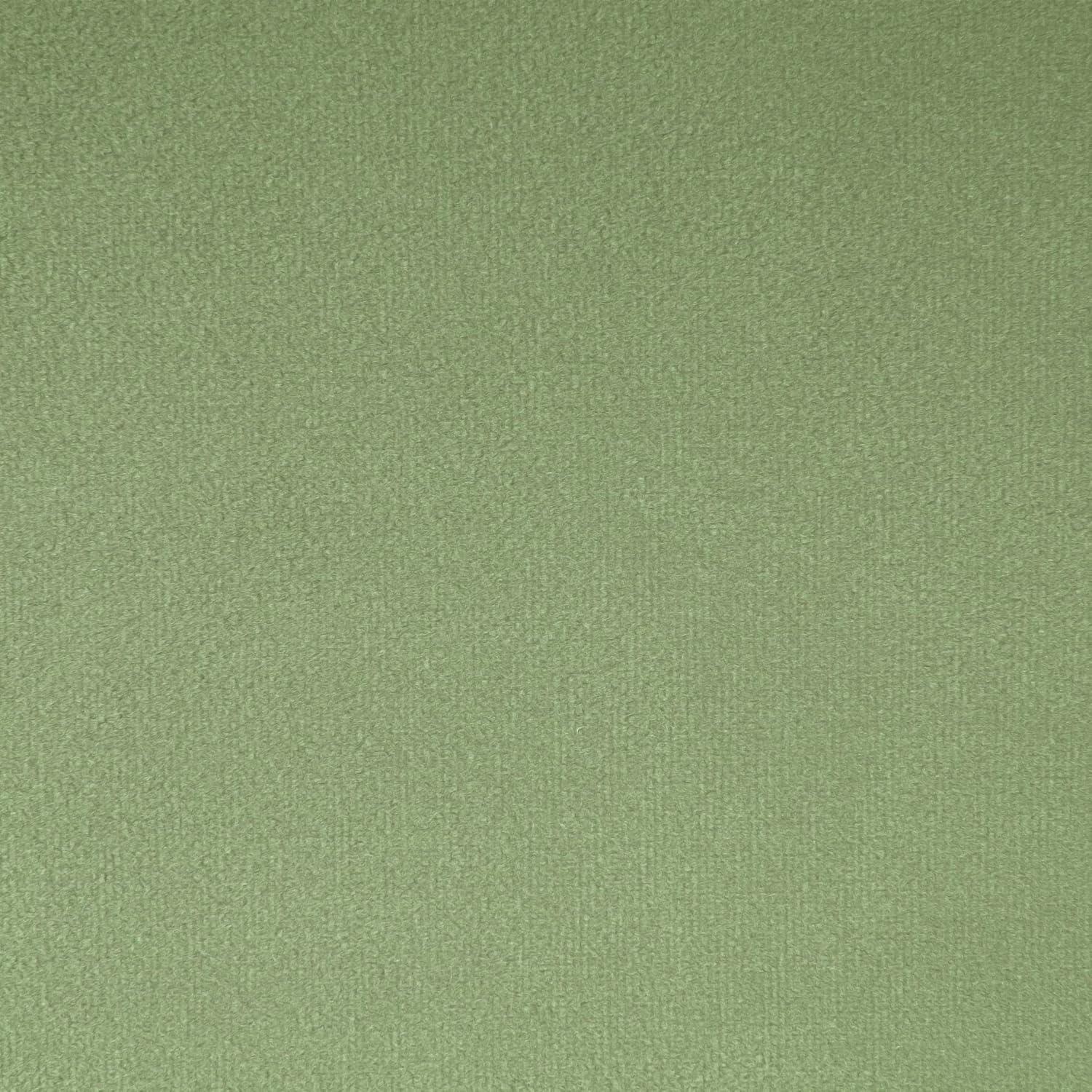 HomePop Modern Channel Ottoman Green Velvet: Luxury Glam Style, Plywood & MDF, No Assembly Required