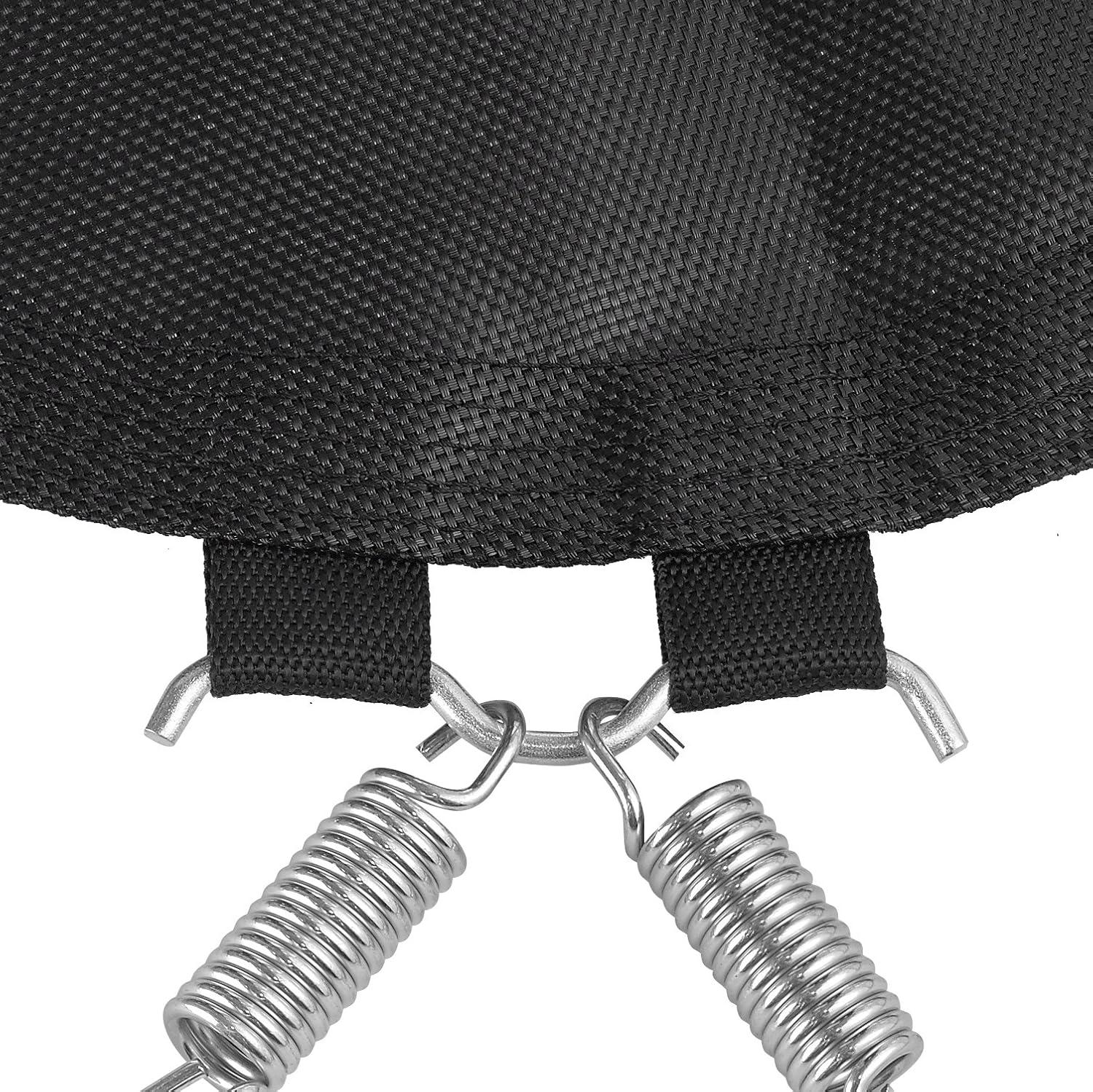 Upper Bounce Replacement Jumping Mats-Round Trampoline Frames with Hooks Using 3.5" Springs – Replacement Mat for Trampoline Workout-Gymnastics Jumping Mat-Supports Up to 220 lbs (48 Inch, 44 Hooks)