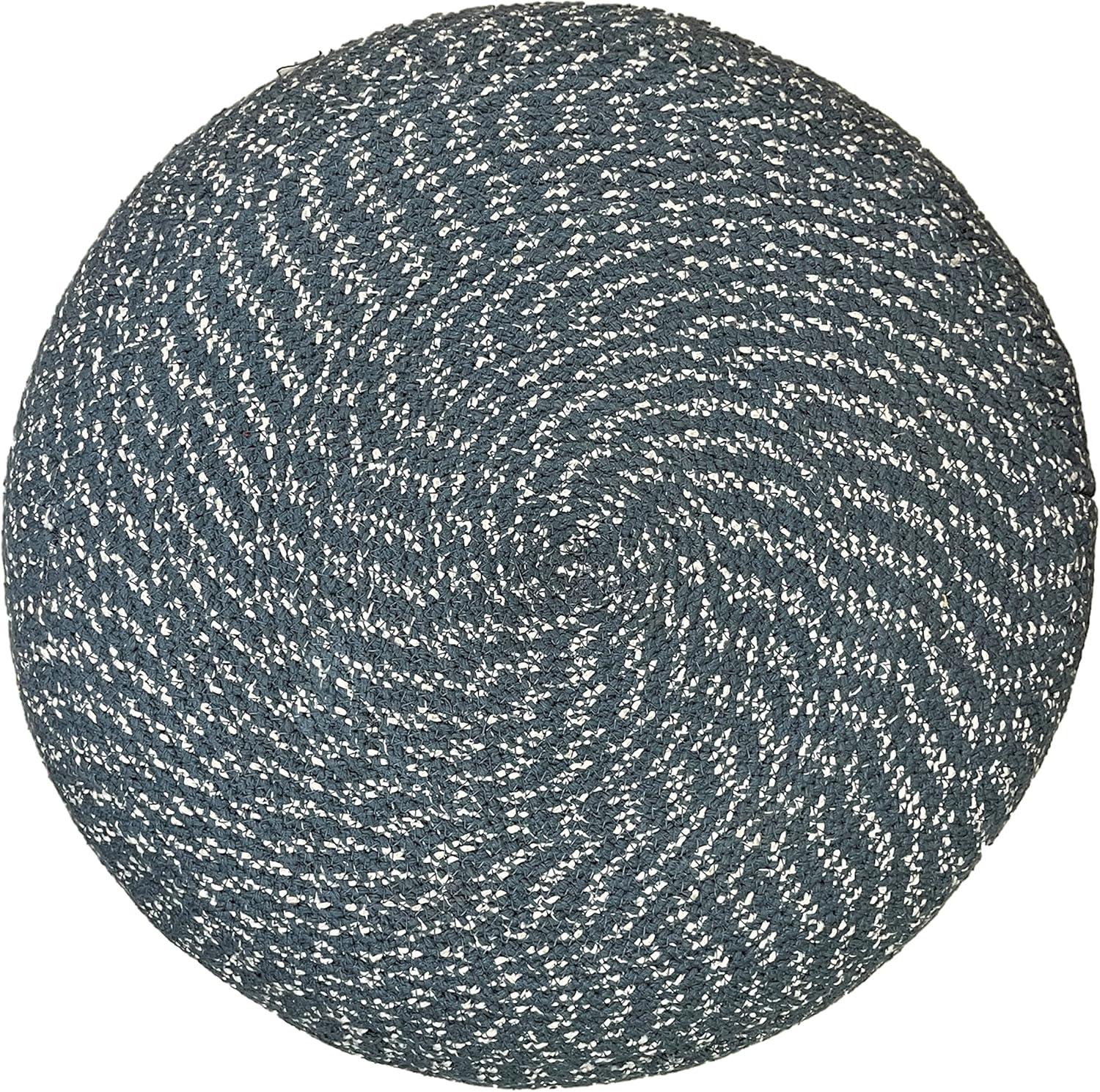 Simpli Home Bayley Upholstered Pouf