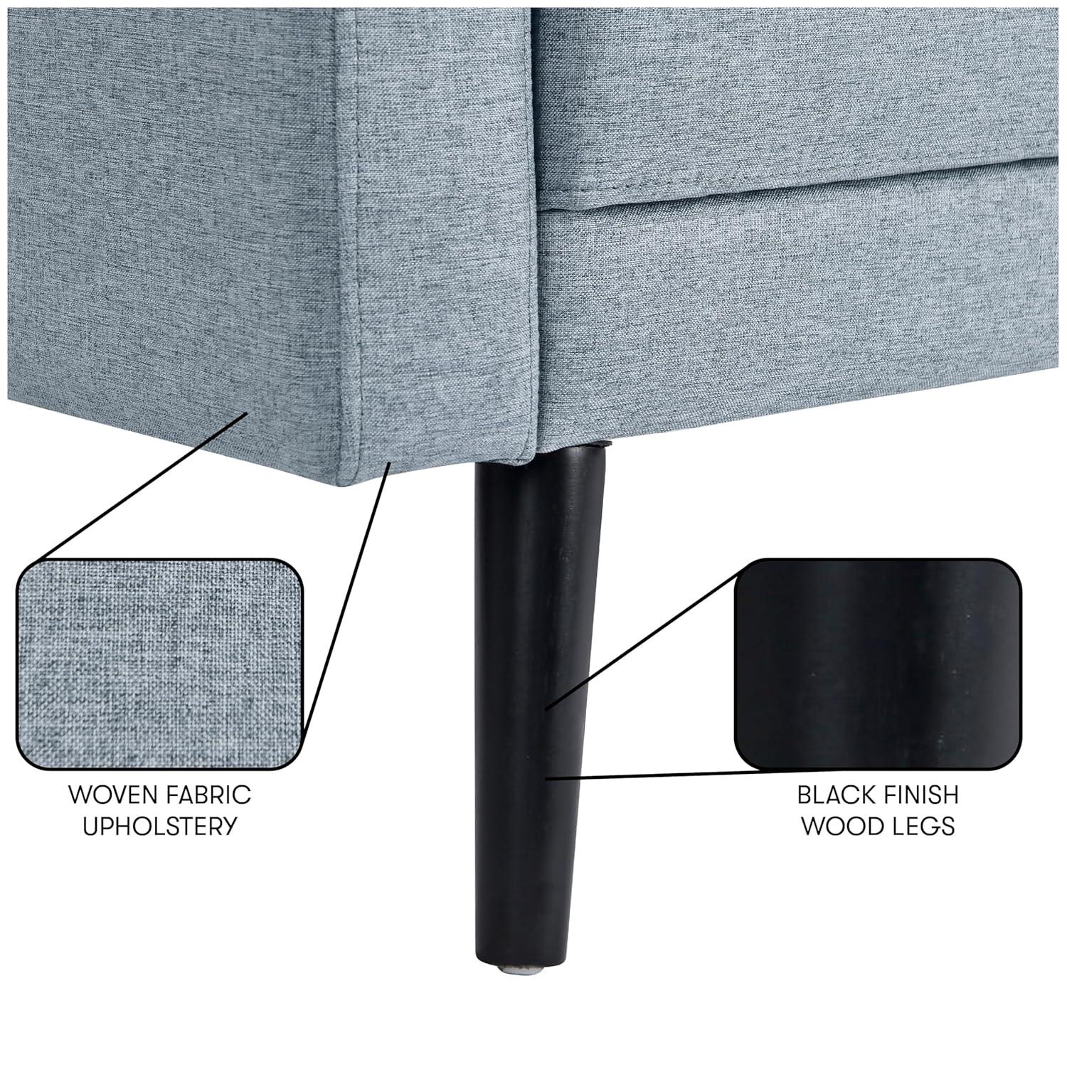 Serta Serta Bronx 66.93" Tufted Back Stationary Sofa