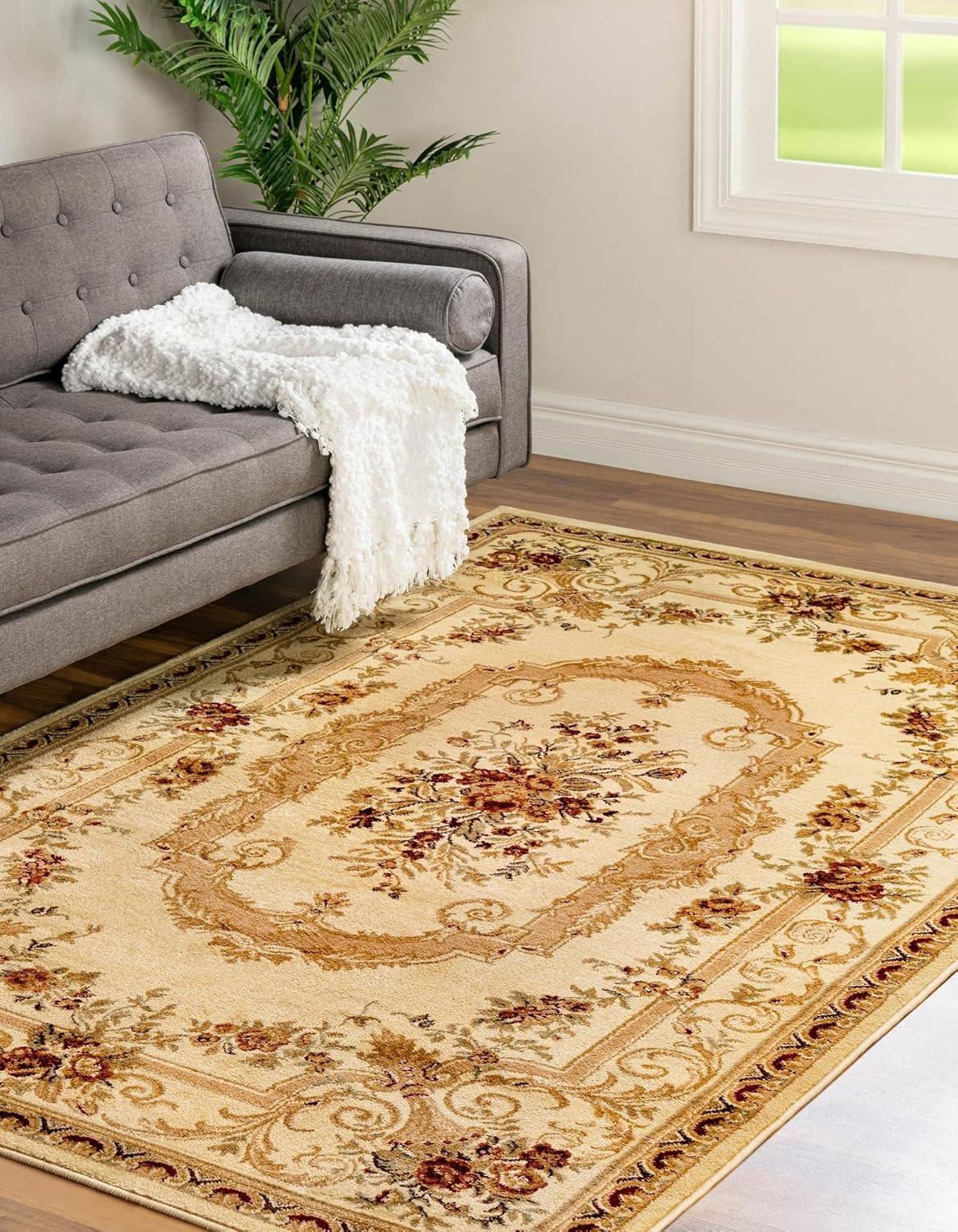 Debora Oriental Cream Area Rug