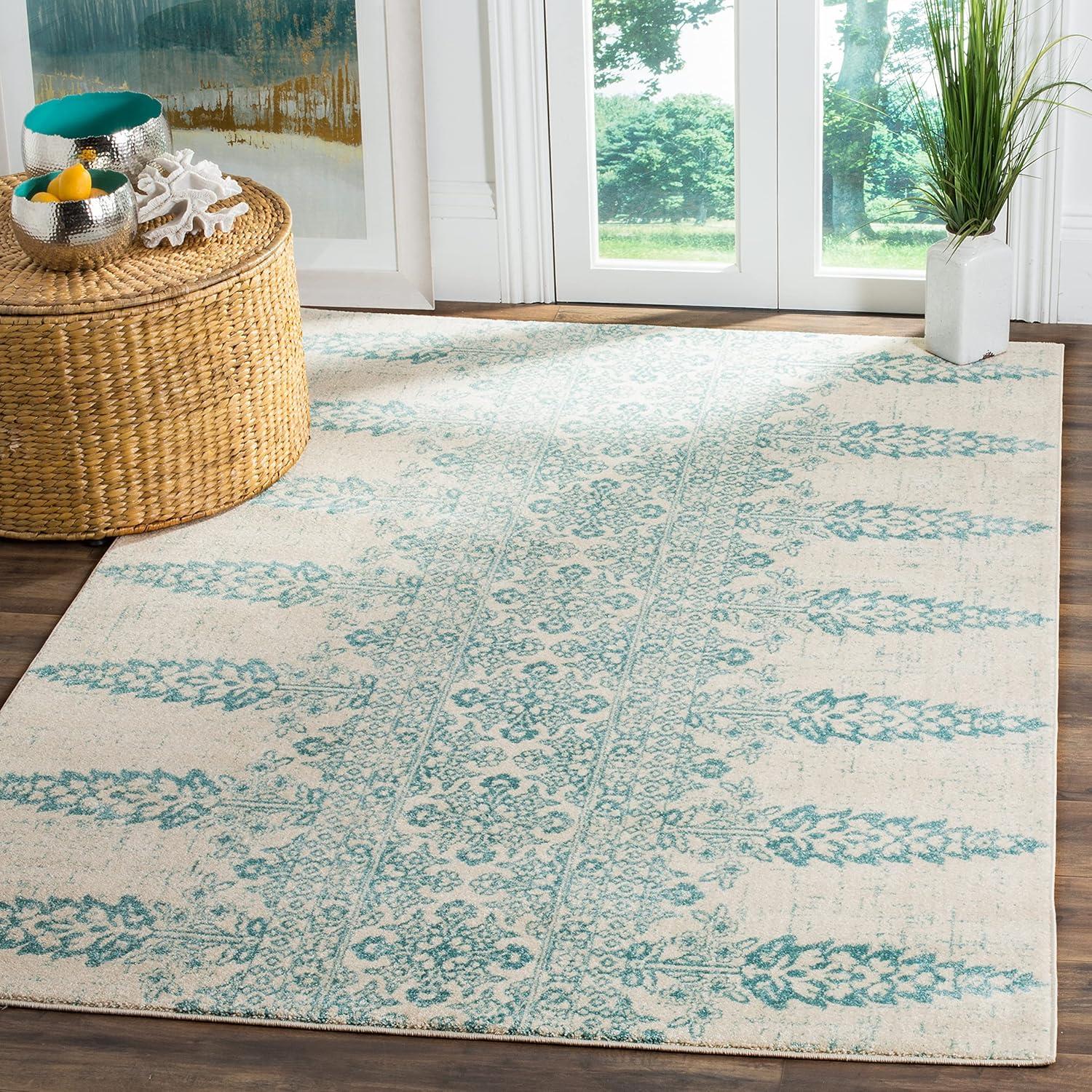 Evoke EVK521 Power Loomed Area Rug  - Safavieh