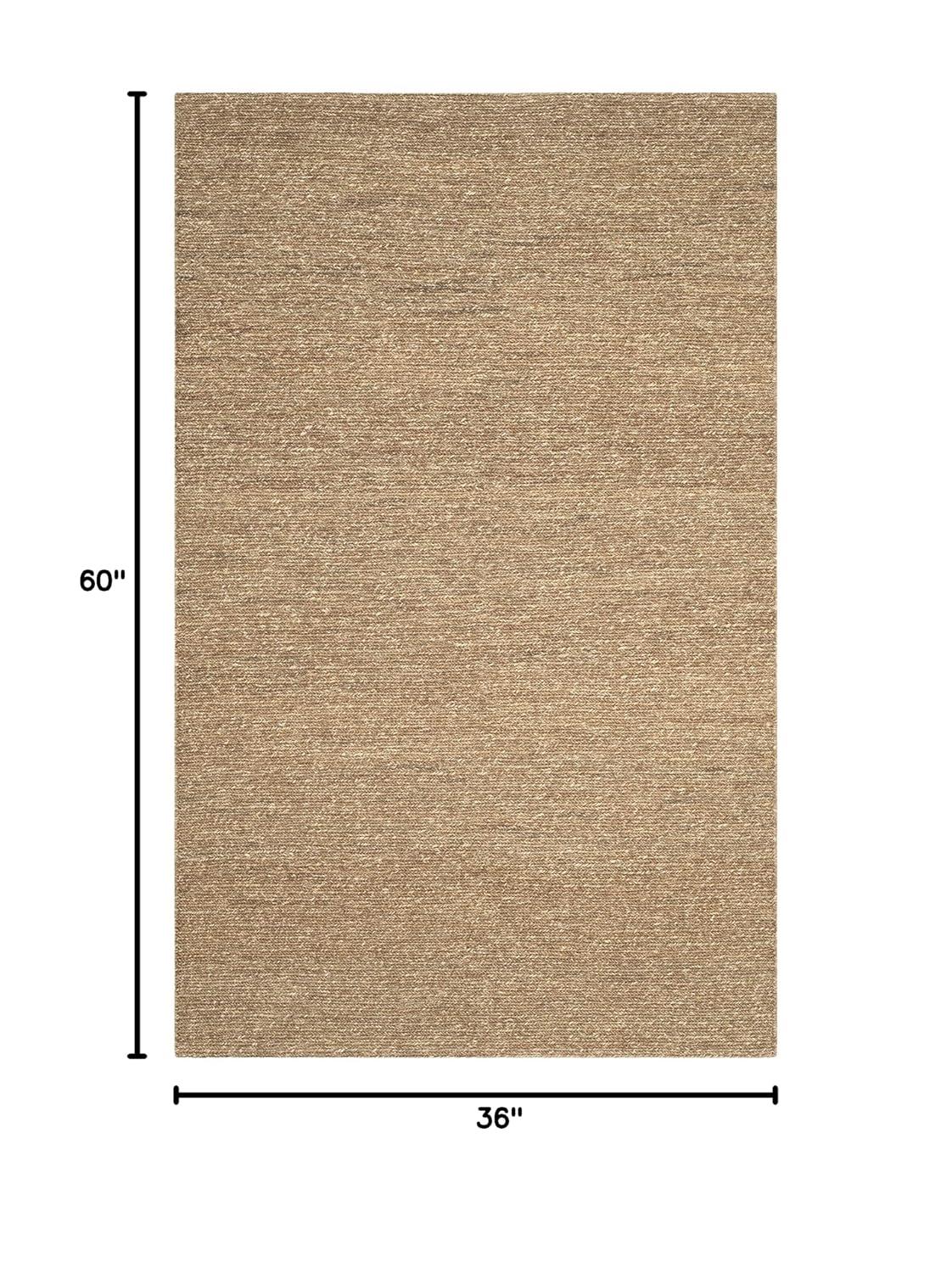Natural Fiber NF510 Hand Woven Indoor Accent Rug - Natural - 3'x5' - Safavieh.