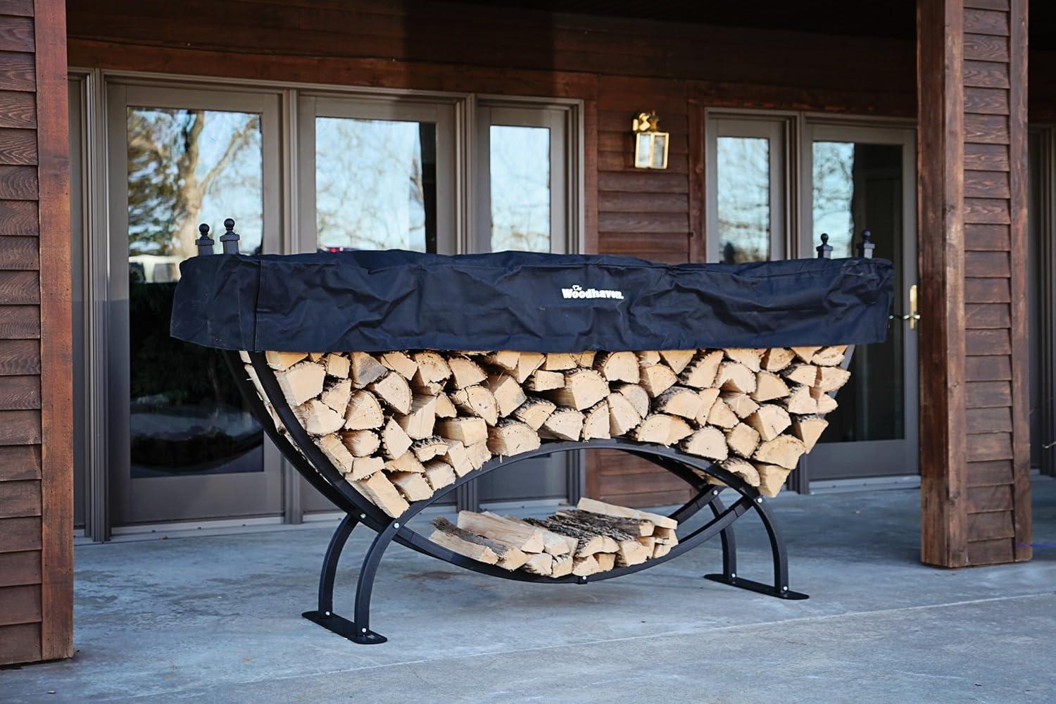 Woodhaven 96'' W Metal Log Rack