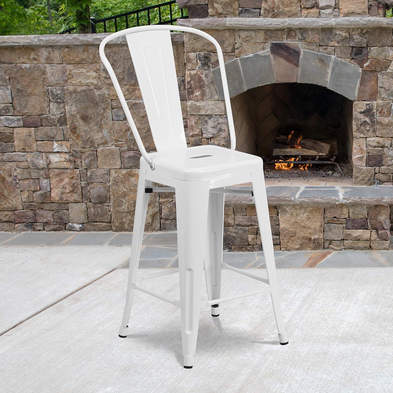 Metal Outdoor Stool