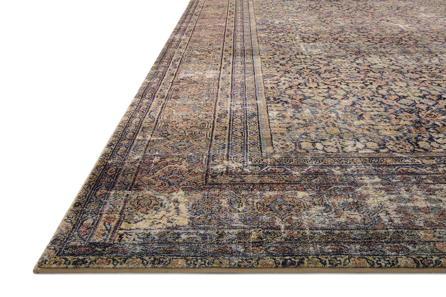 Amber Lewis x Loloi Morgan Denim/Multi Rug