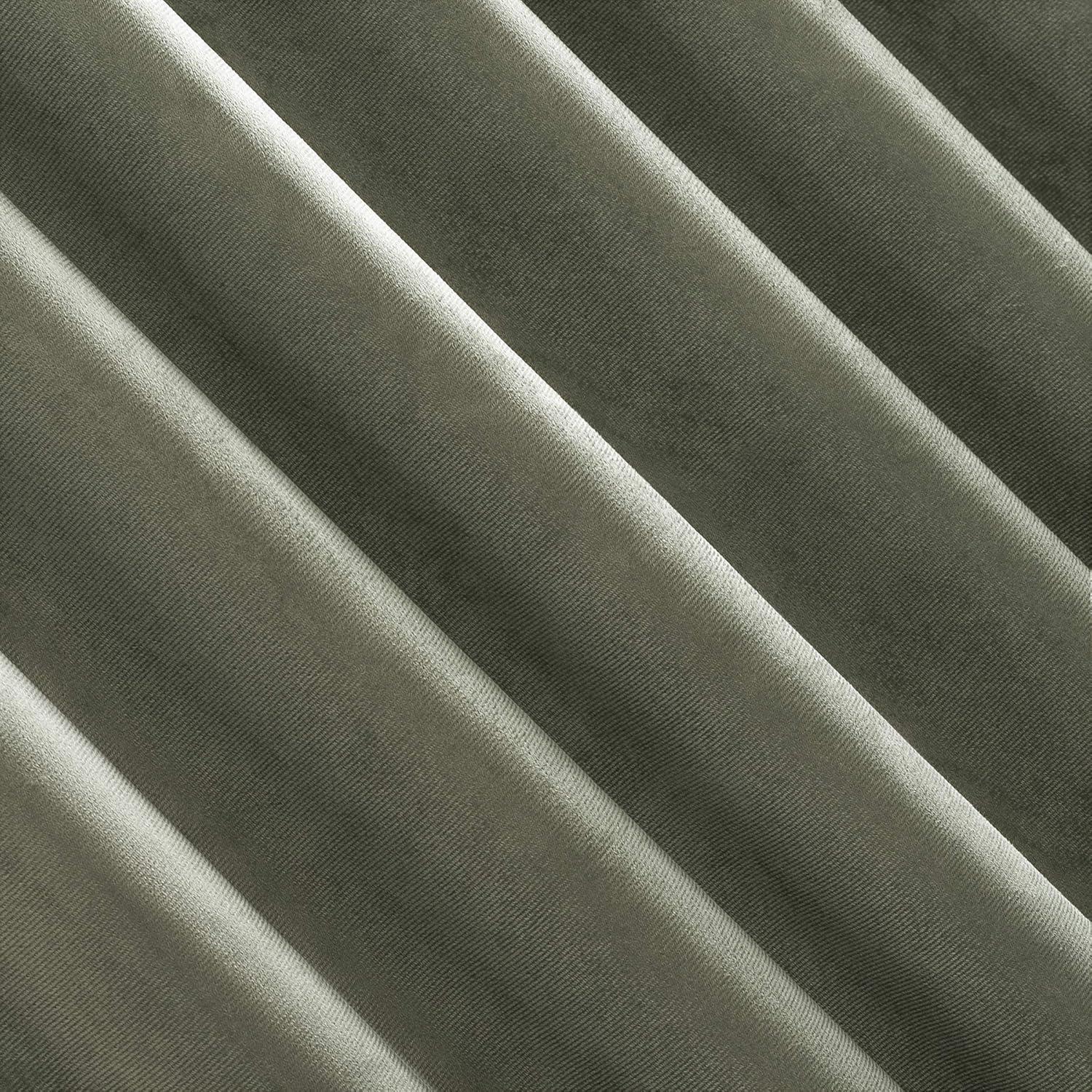 Sun Zero Velvet Noise Reducing Thermal Extreme 100% Blackout Back Tab Curtain Panel