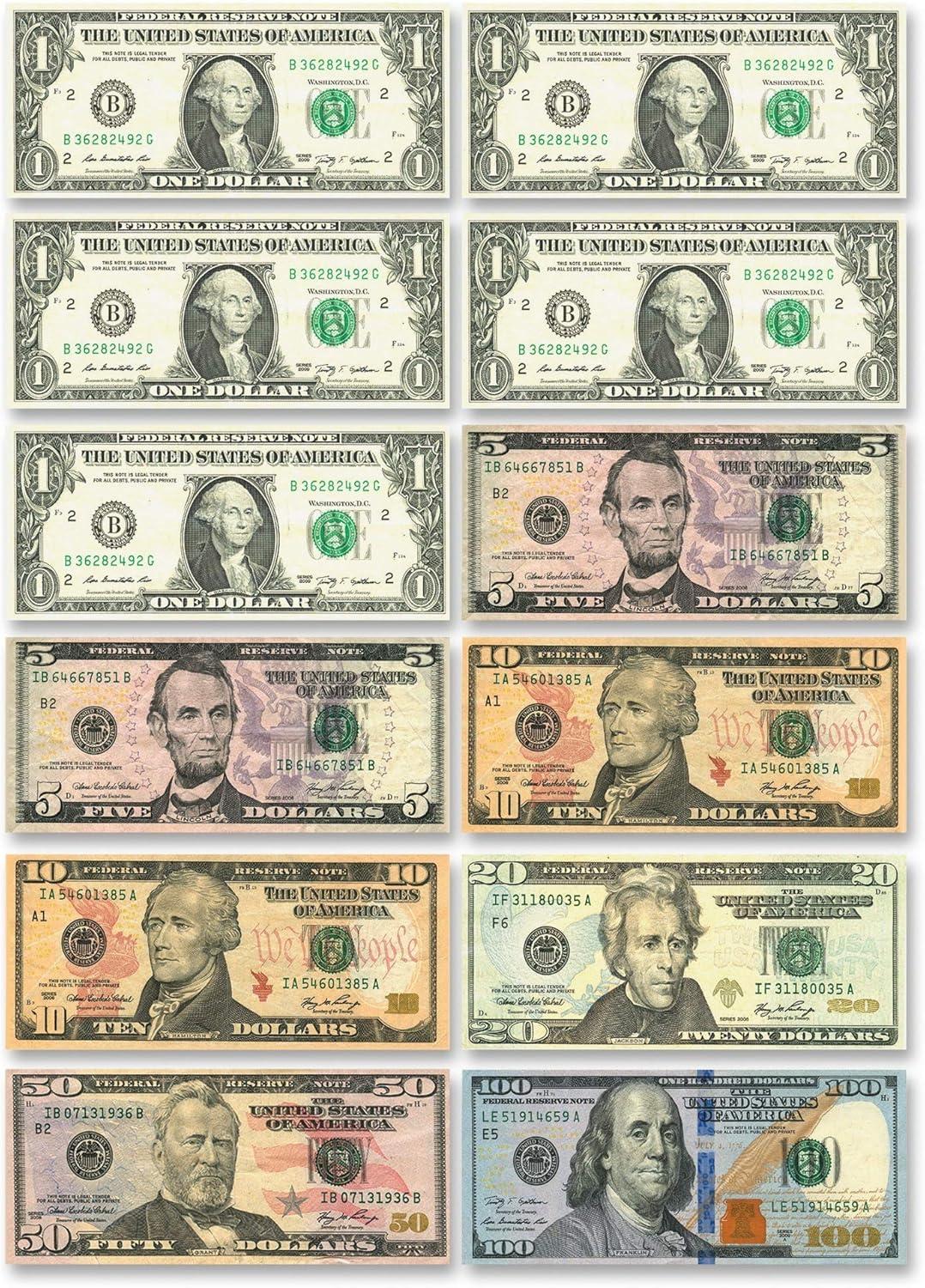 Ashley Productions Math Die-Cut Magnets, U.S. Dollars