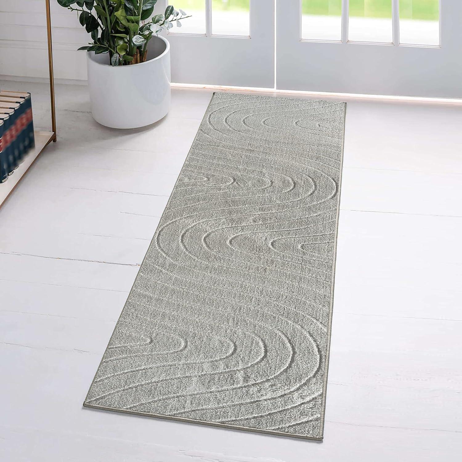 Luxe Weavers Modern Geometric Wave Area Rug