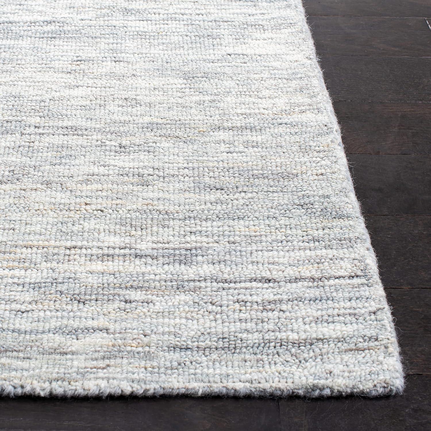 SAFAVIEH Metro Jaymes Distressed Area Rug, Sage/Ivory, 8' x 10'