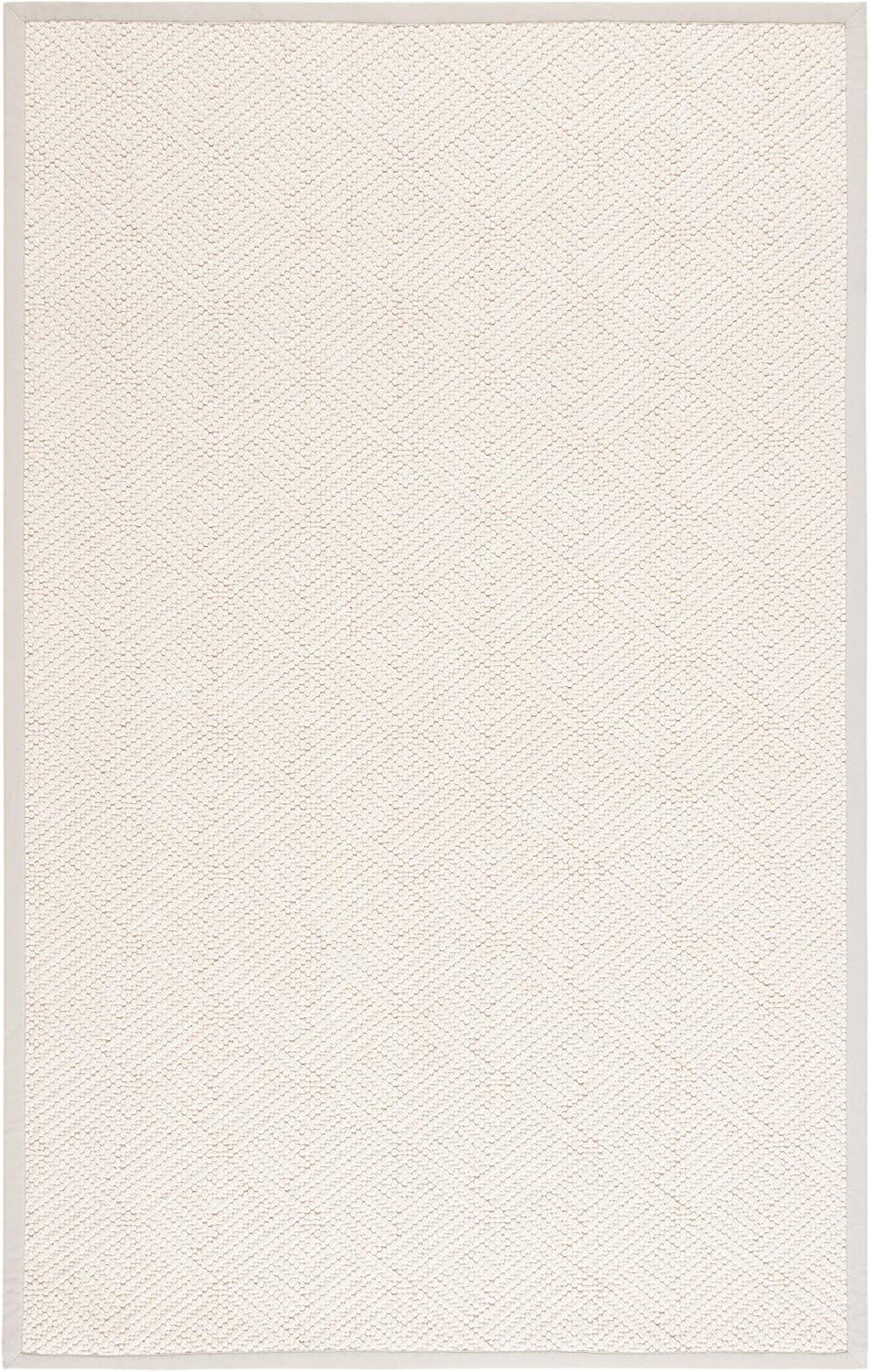 Natural Fiber NF483 Flat Weave Indoor Area Rug - Ivory - 8'x10' - Safavieh