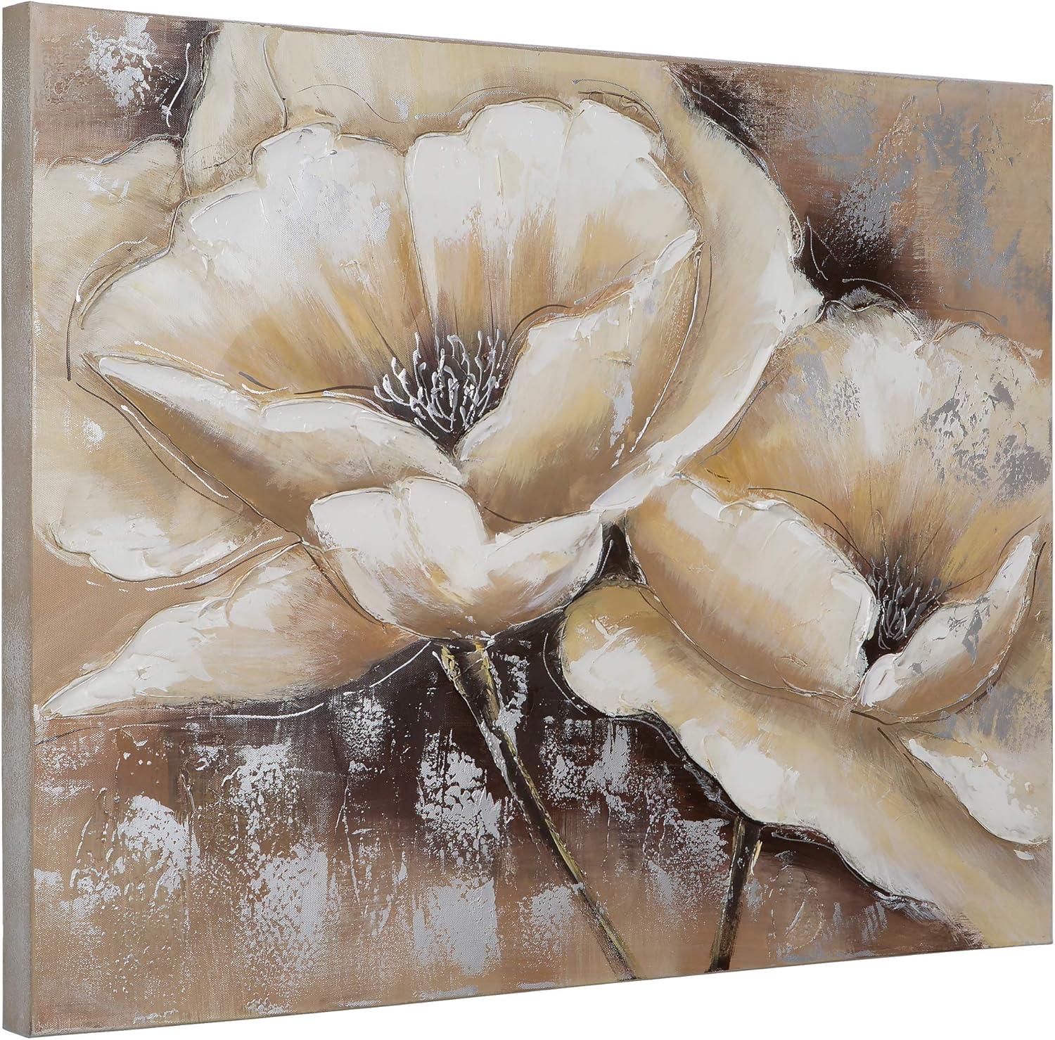 Yosemite Home Decor FCC4812-1 Full Bloom 1 Painted Wall Art