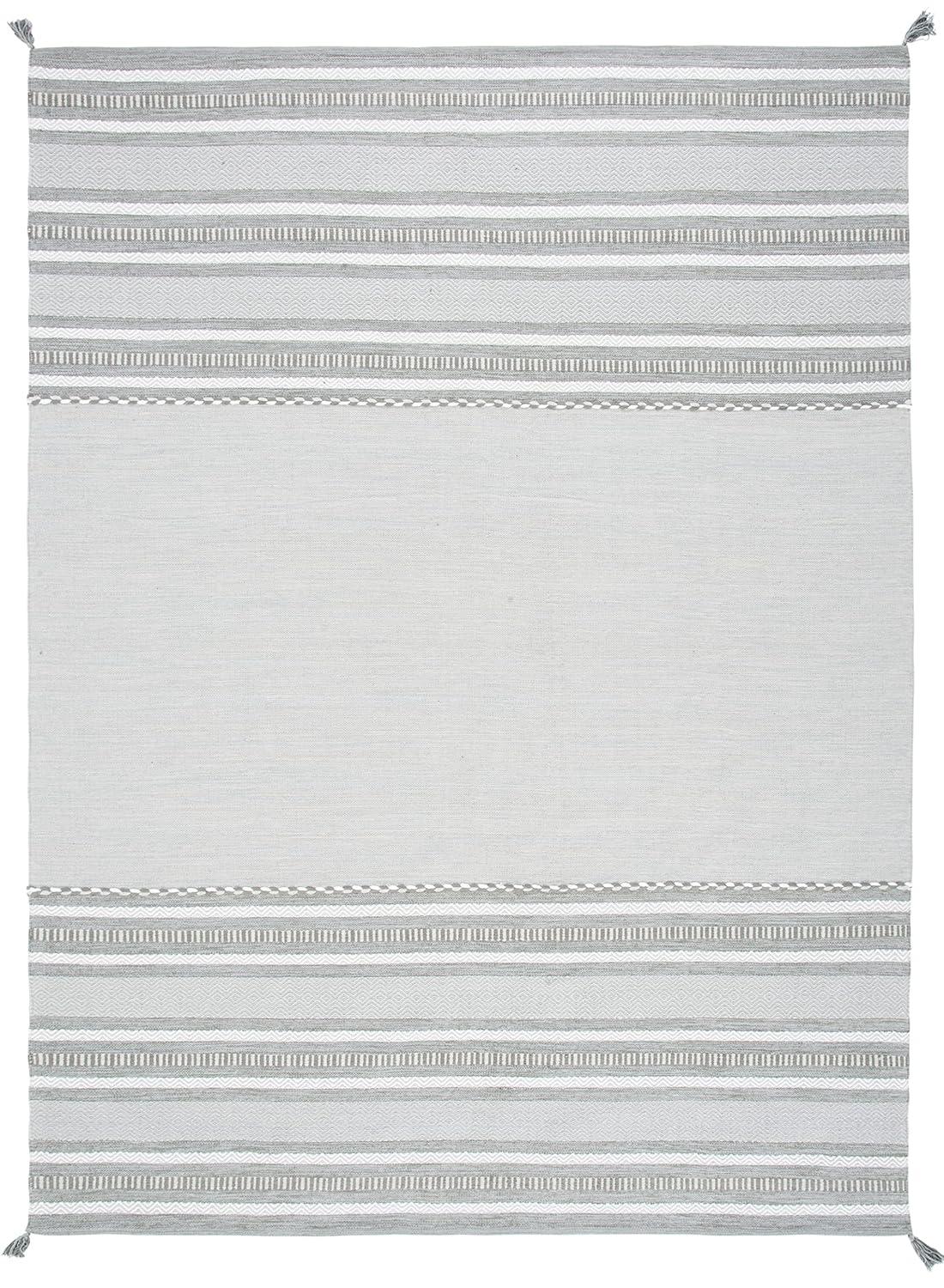 Montauk MTK215 Hand Woven Area Rug - Grey/Ivory - 8'9"x11'9" - Safavieh.