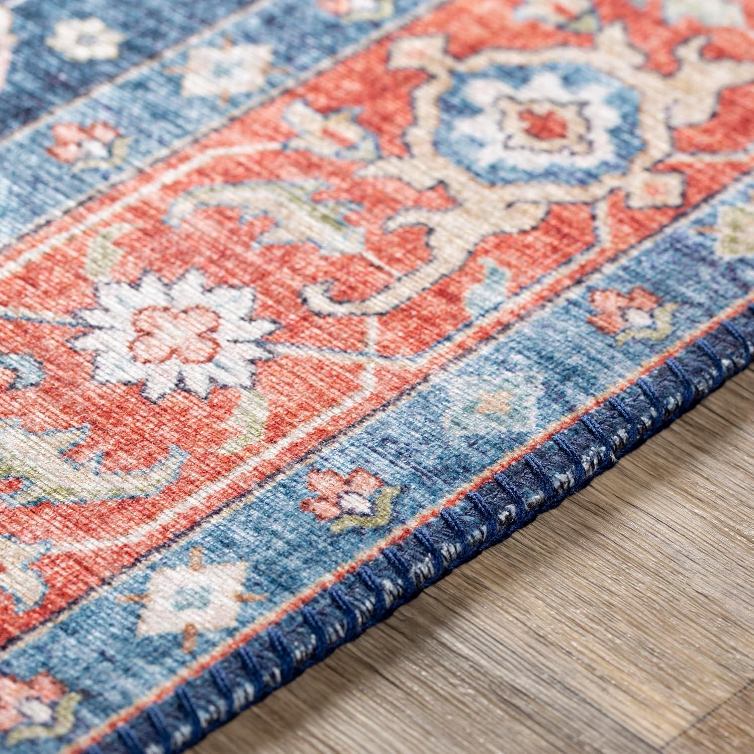 Bree Navy Doormat 2 ft. x 4 ft. Indoor Area Rug