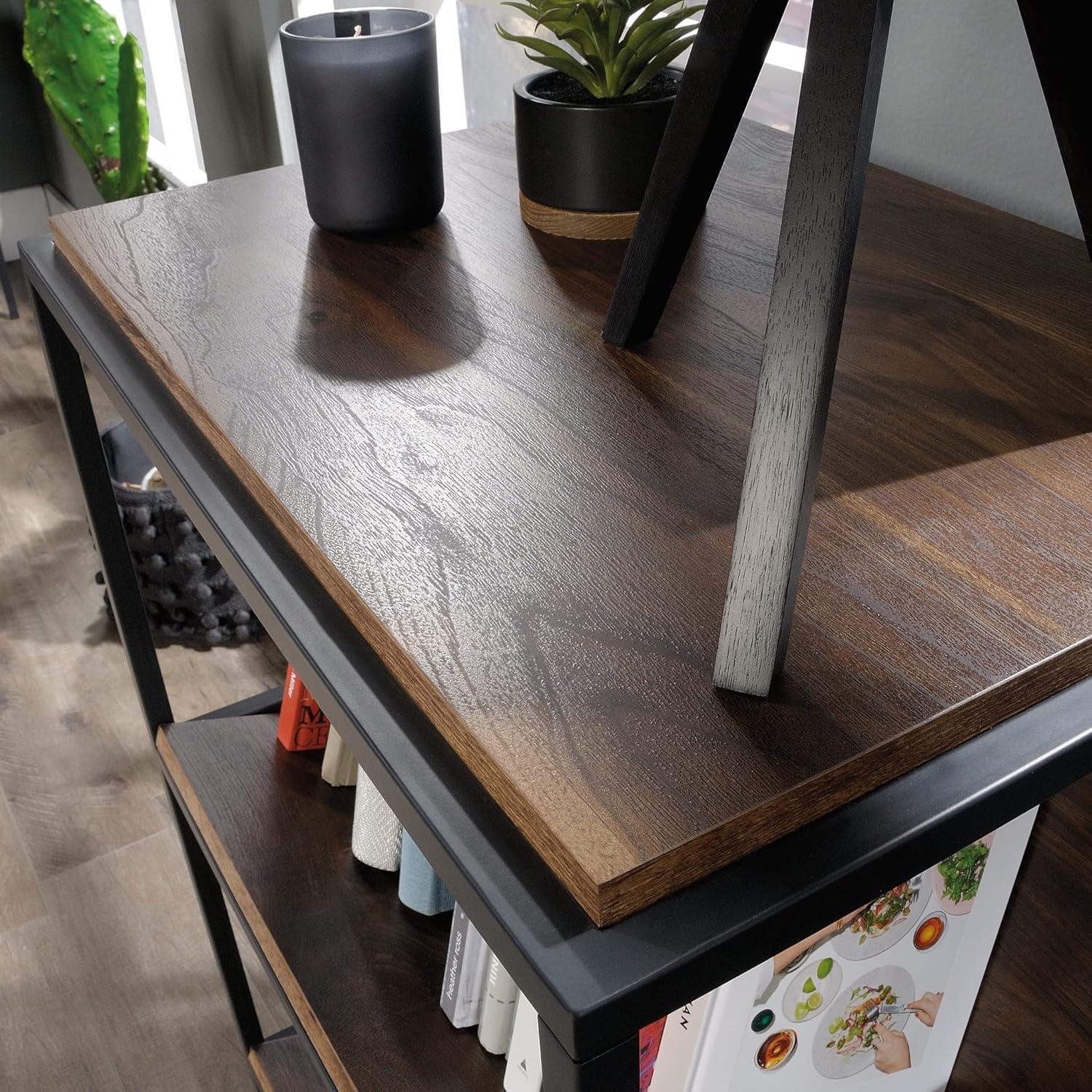 Sauder Nova Loft Accent Storage Cabinet, Grand Walnut Finish