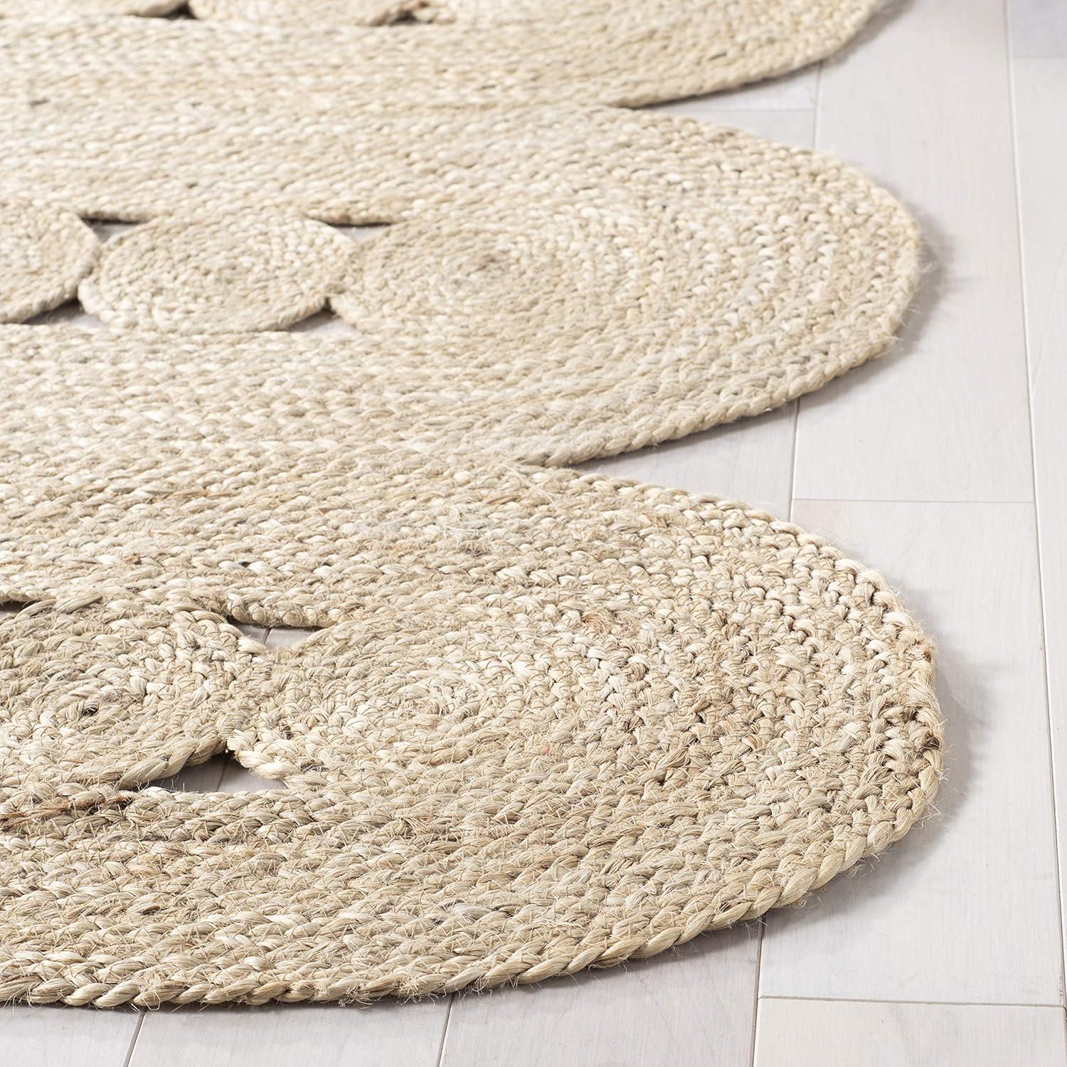 Natural Fiber NF365 Hand Woven Indoor Area Rug - Ivory - 8'x10' - Safavieh