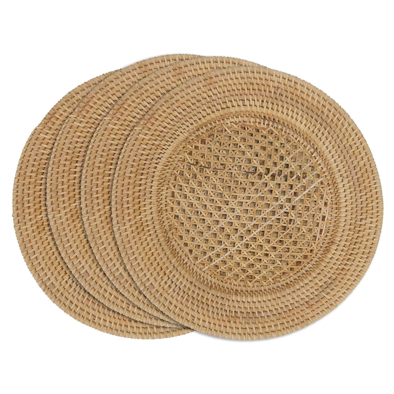Bungalow Rose Hicklin Sousplat 13" Charger (Set of 4)